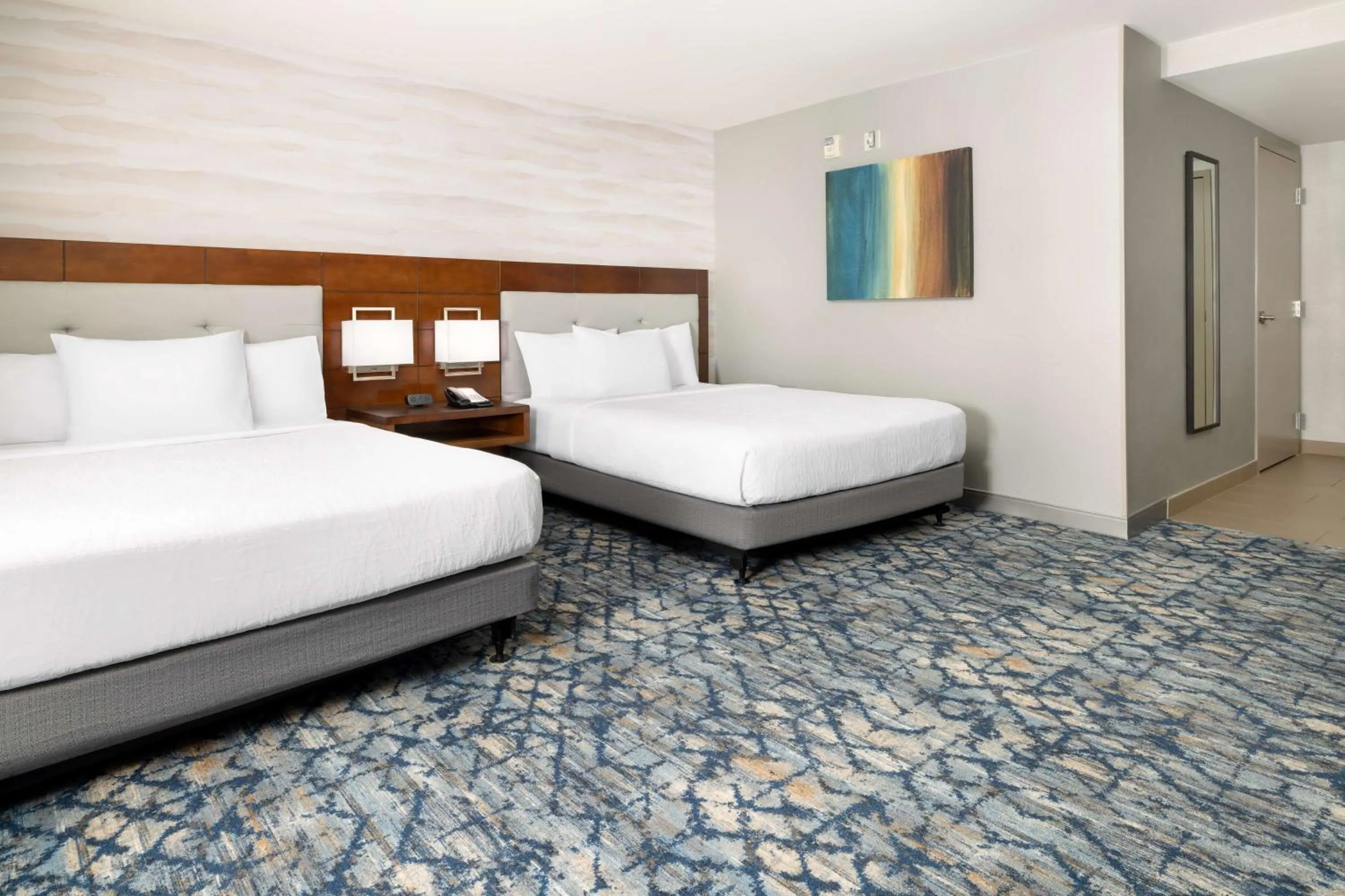 Bed in Hilton Garden Inn Palo Alto