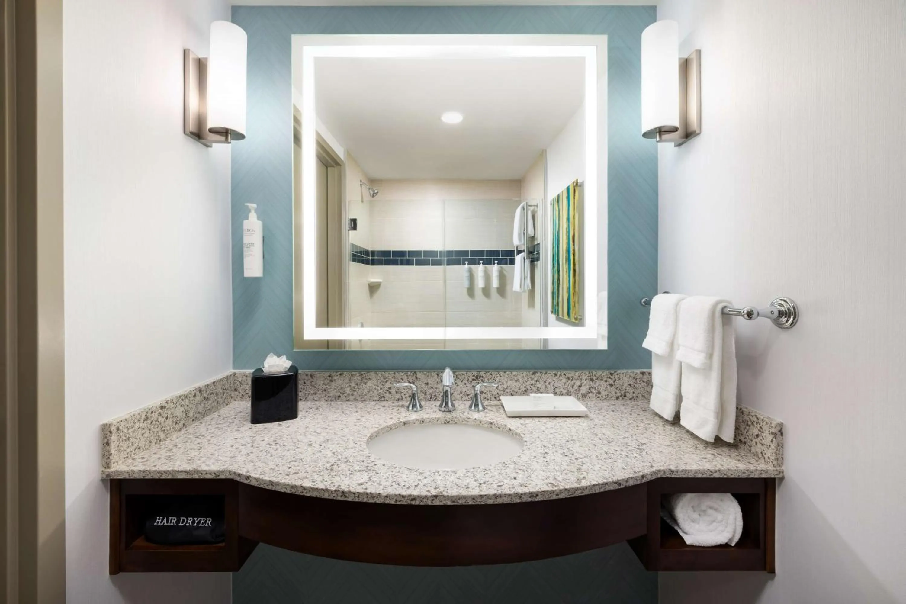 Toilet in Hilton Garden Inn Palo Alto