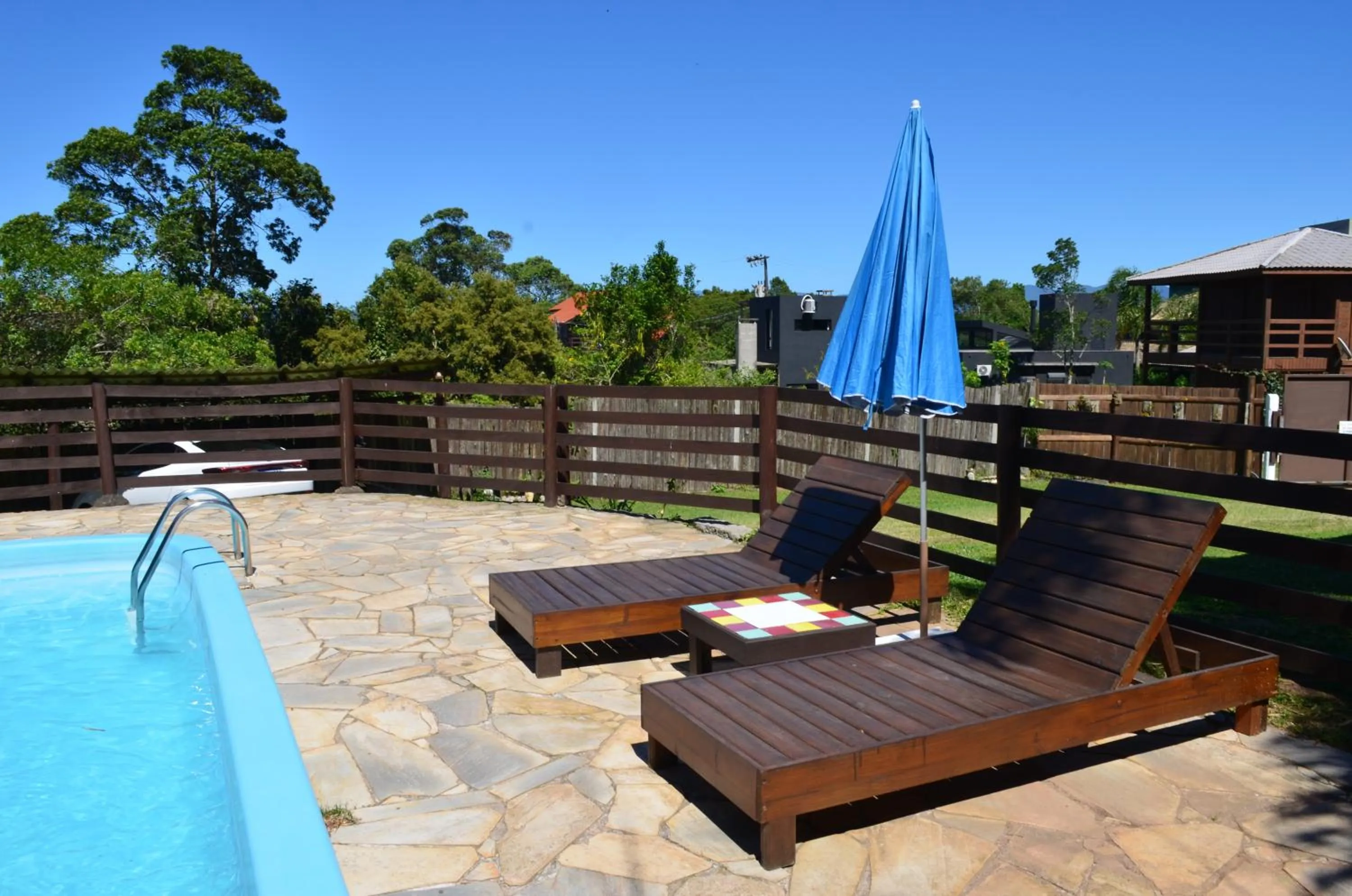 Swimming pool in Pousada Casa Morango - Praia do Rosa - SC