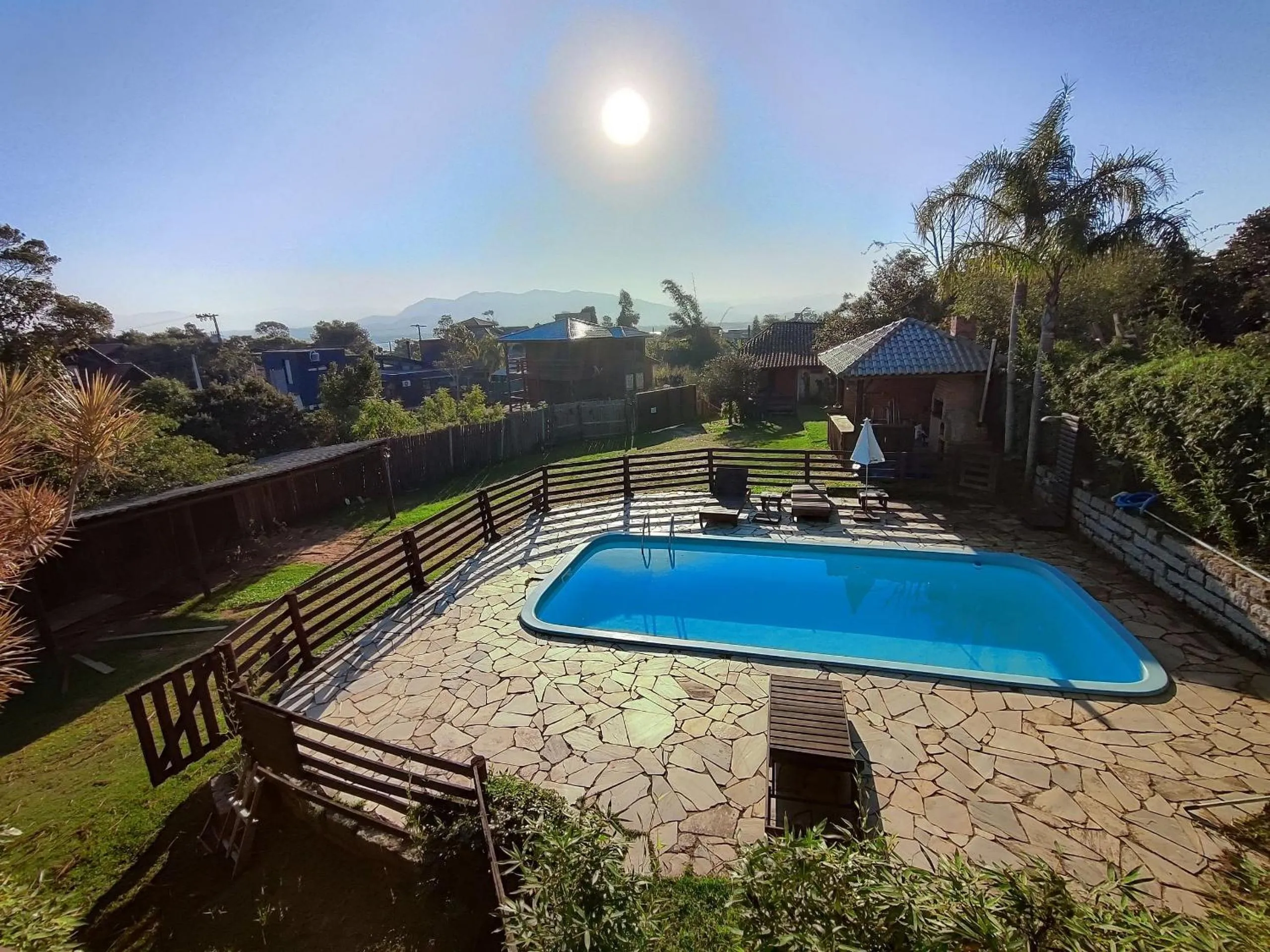 Swimming pool in Pousada Casa Morango - Praia do Rosa - SC