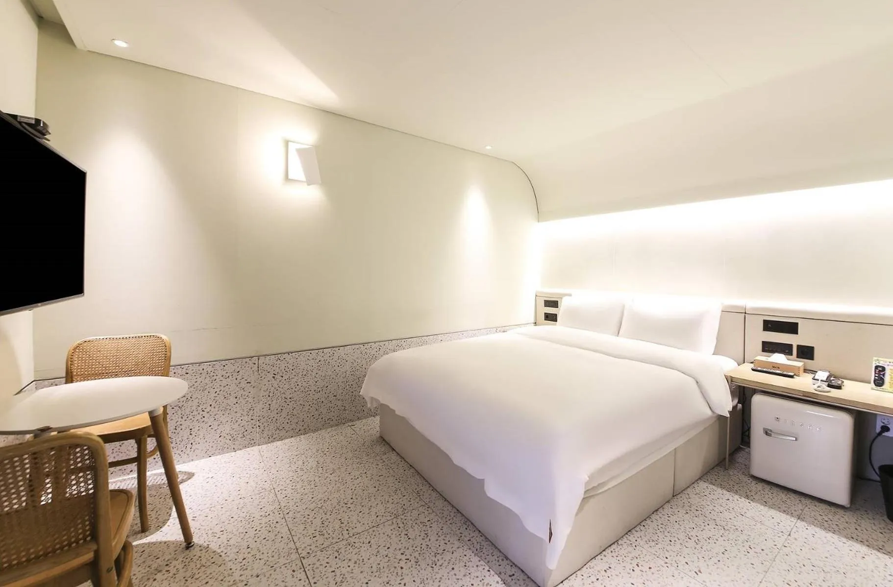 Bed in 뮤트호텔 대연 MUTE HOTEL Daeyeon Busan