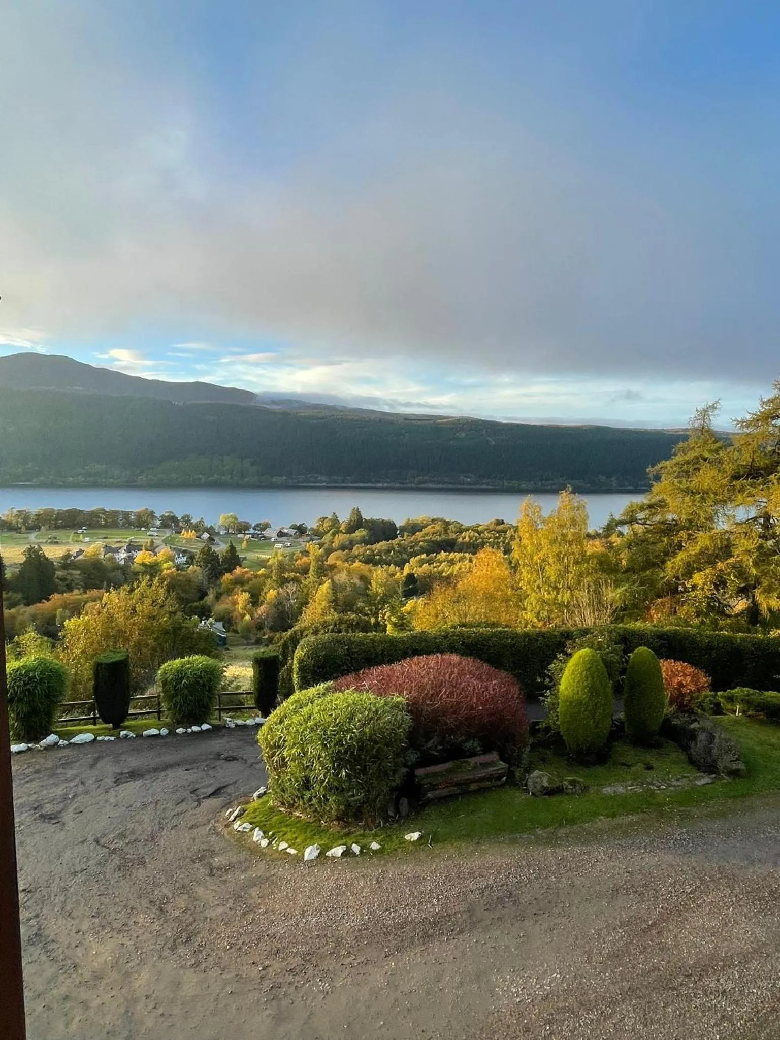 View (from property/room) in Craigdarroch Hotel
