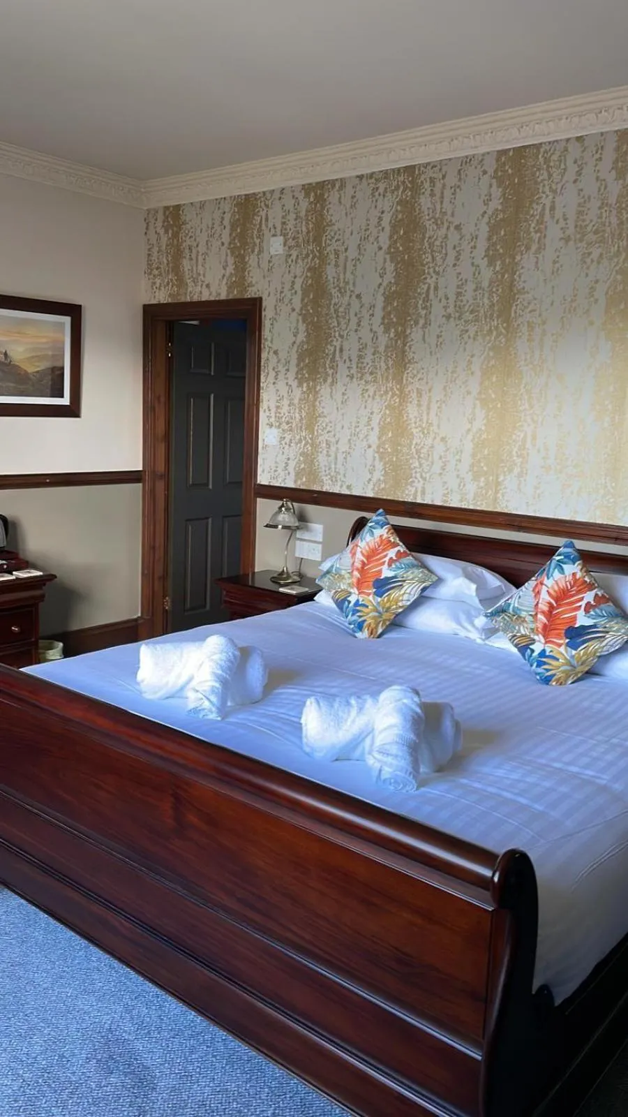 Bedroom in Craigdarroch Hotel