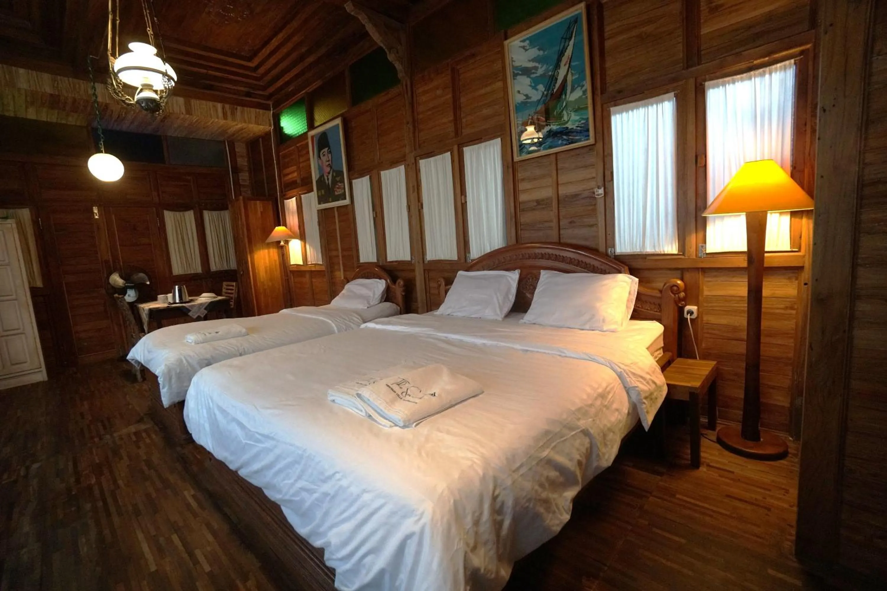 Bedroom in Villa Sarimbit