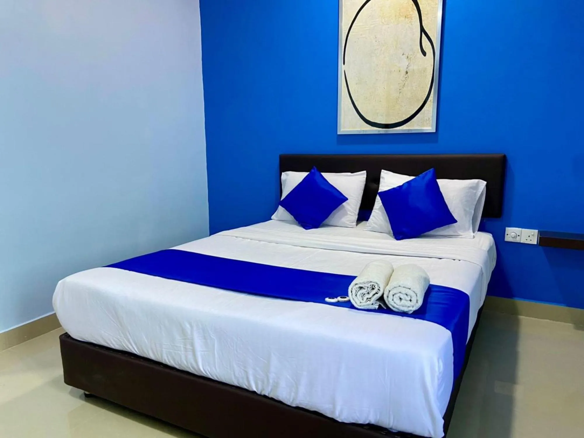 Bed in Royals Star Hotel