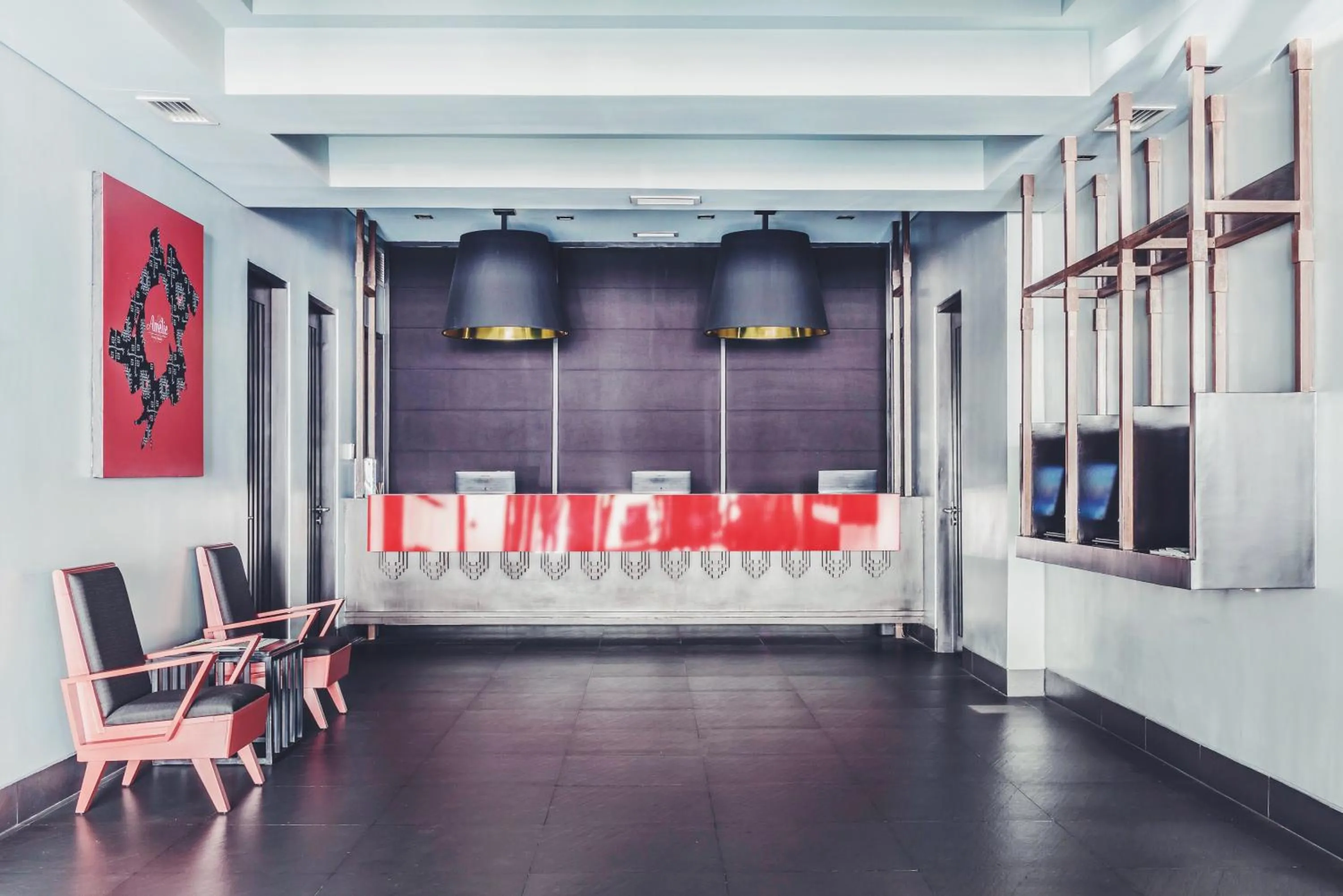 Lobby or reception in Amelie Hotel Manila