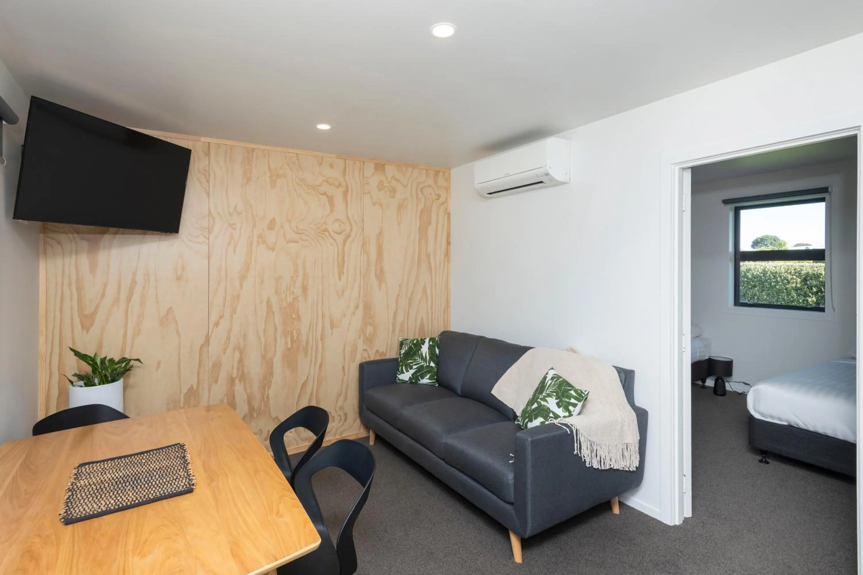 Living room in Waikanae Beach TOP 10 Holiday Park