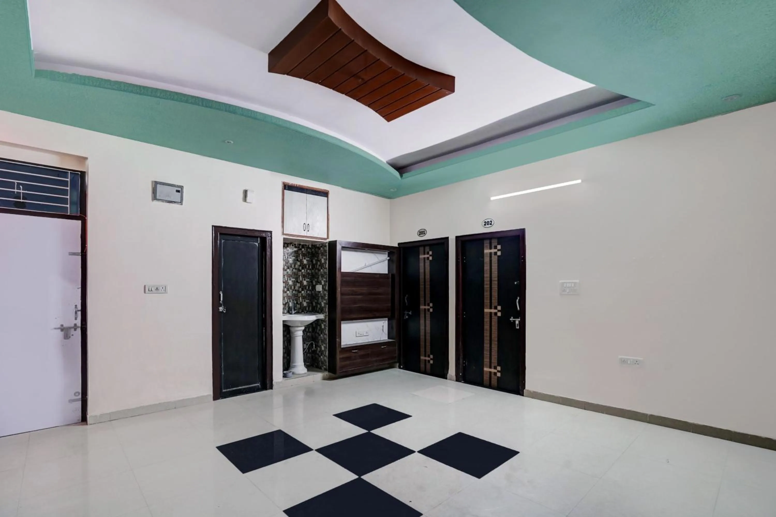 Lobby or reception in Hotel O Rudra palace