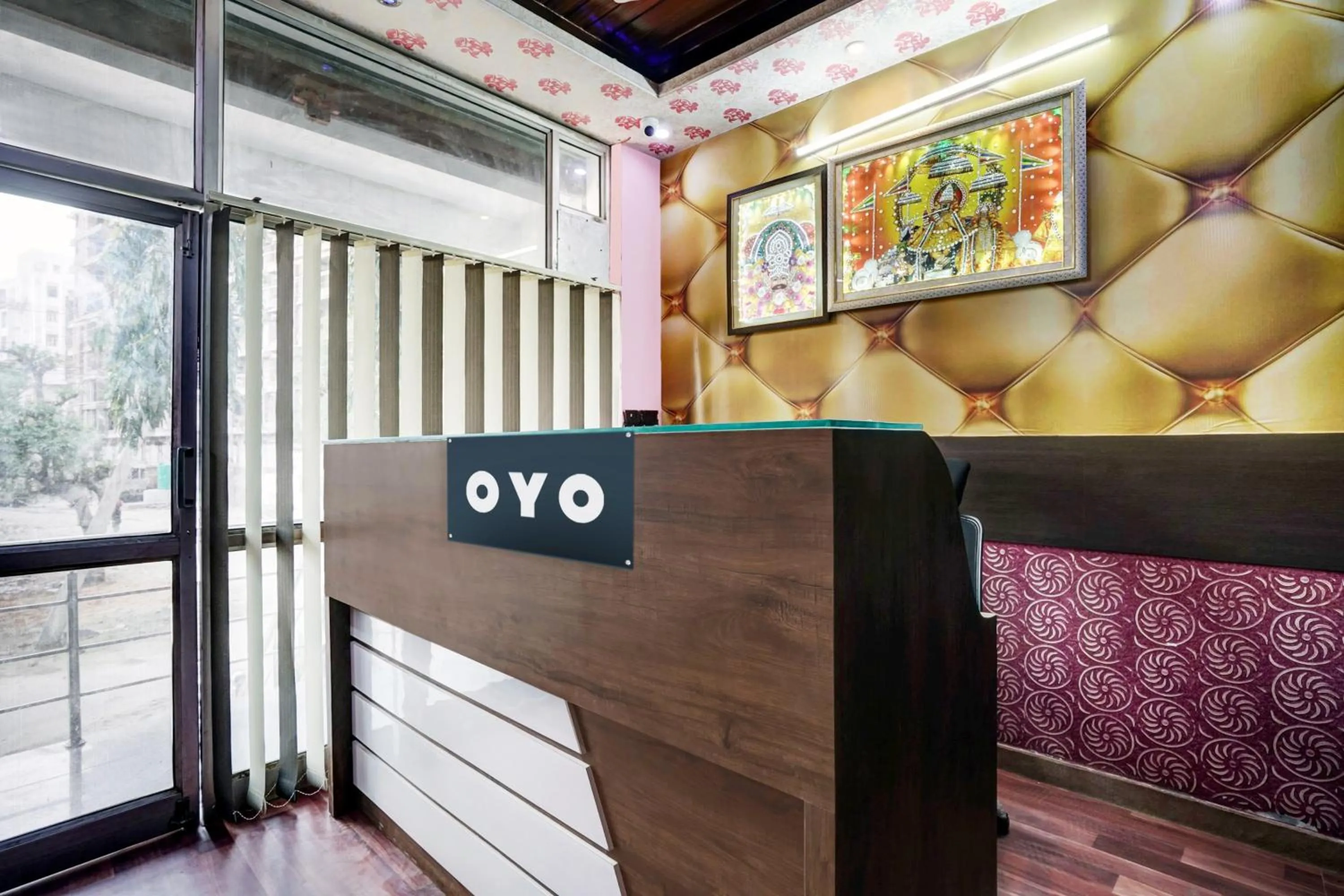 Lobby or reception in Hotel O Rudra palace