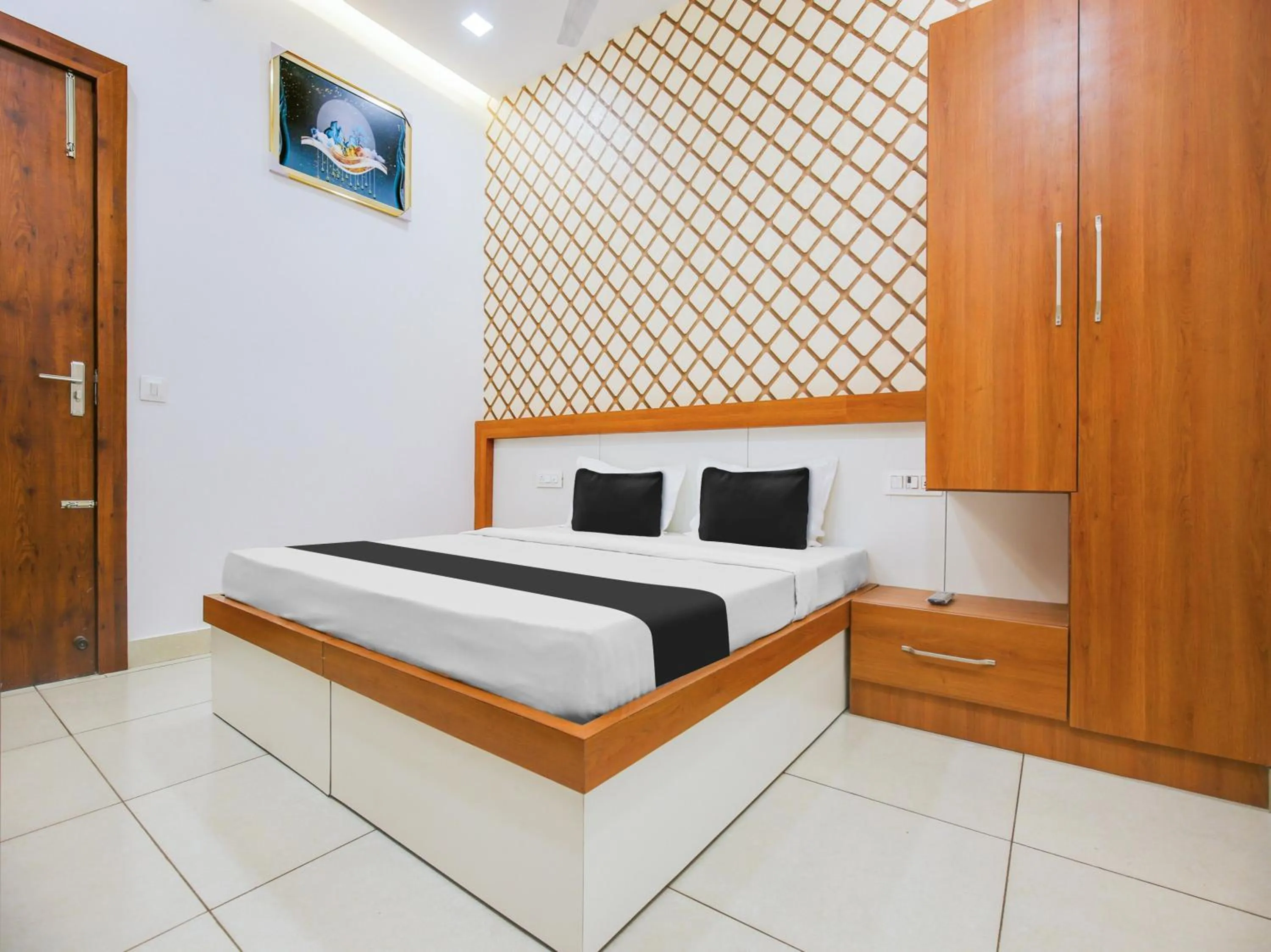 Bedroom in Hotel O Green In