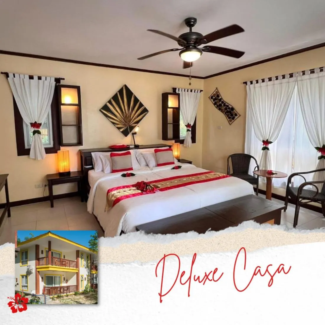 Deluxe Double or Twin Room with Sea View in EL RIO Y MAR RESORT