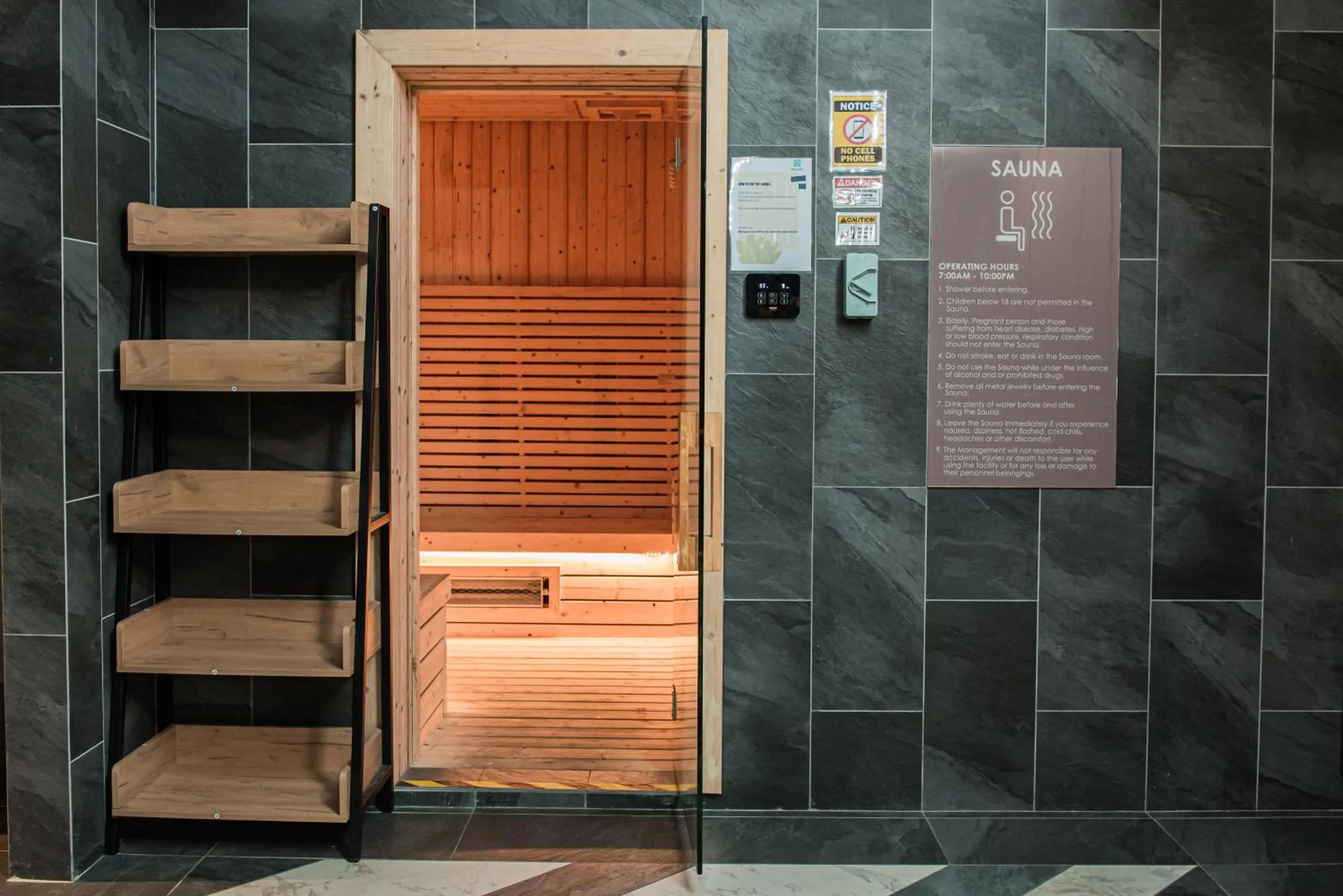 Sauna in Trival Broadway Hut Homestay Sri Indah, Sandakan