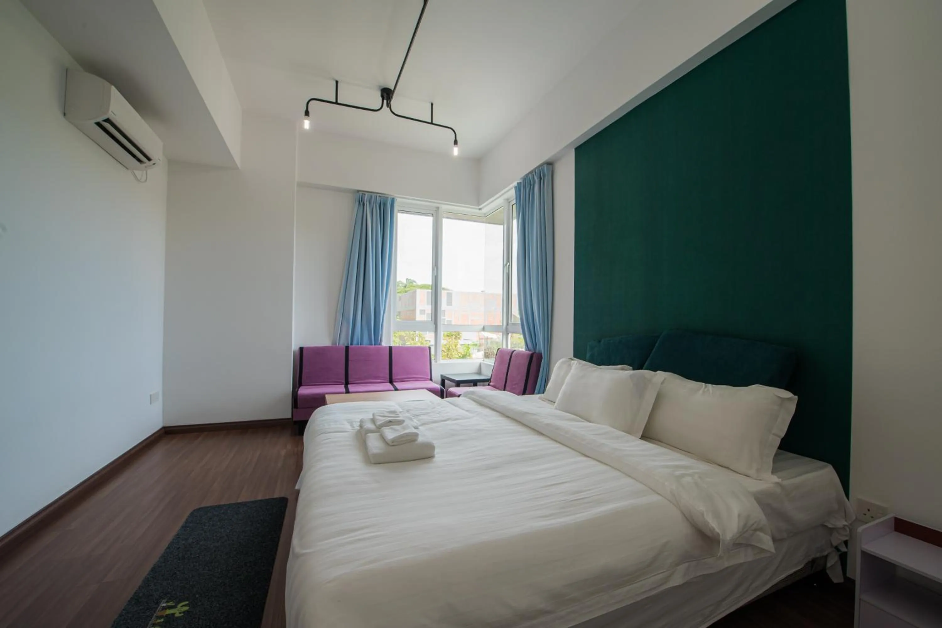 Bed in Trival Broadway Hut Homestay Sri Indah, Sandakan