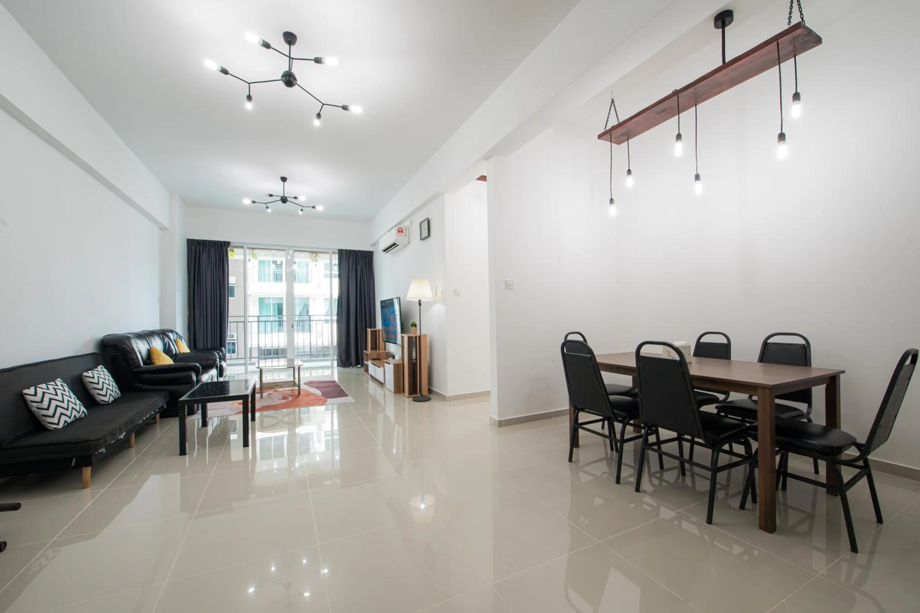 Living room in Trival Broadway Hut Homestay Sri Indah, Sandakan