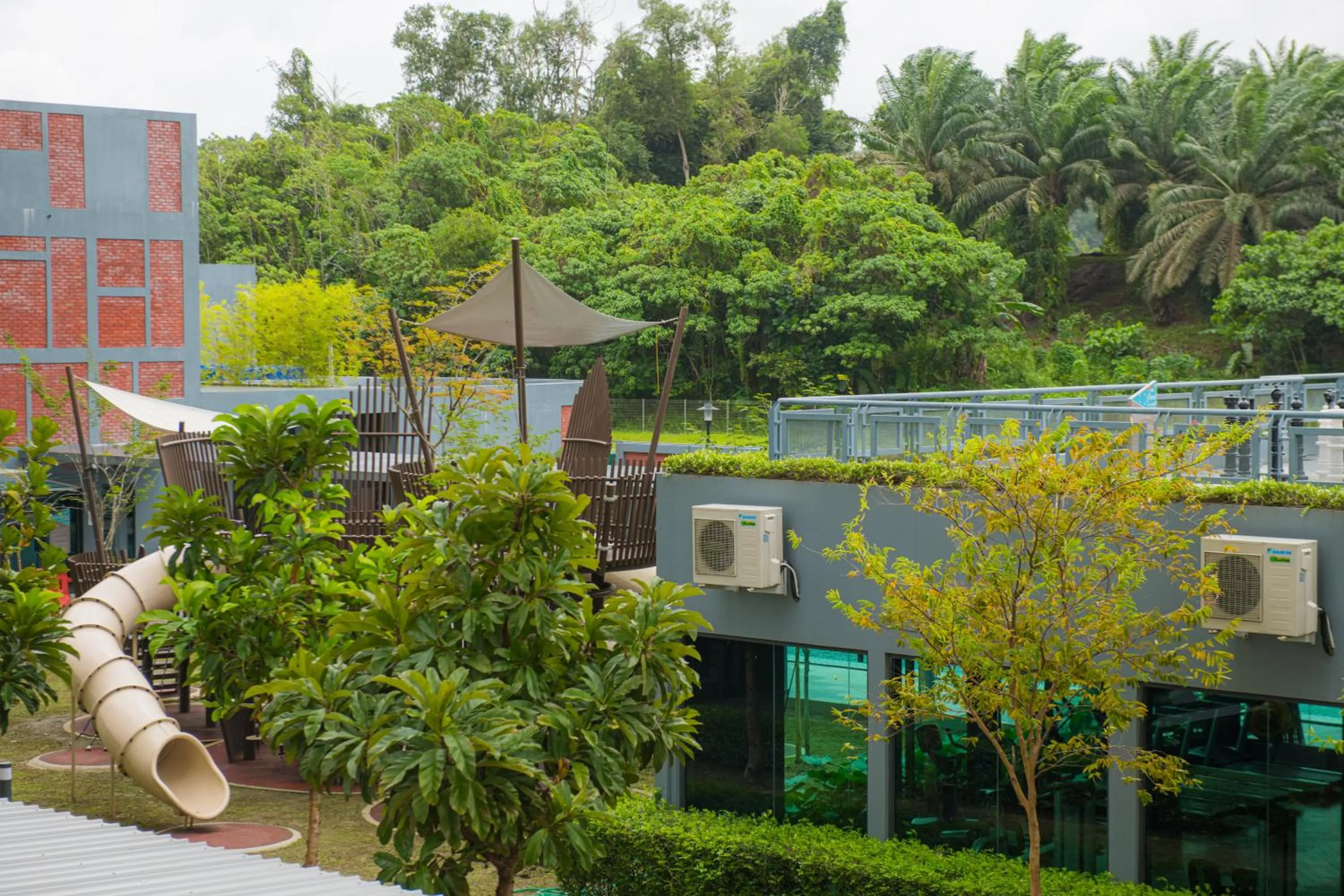 Property building in Trival Broadway Hut Homestay Sri Indah, Sandakan