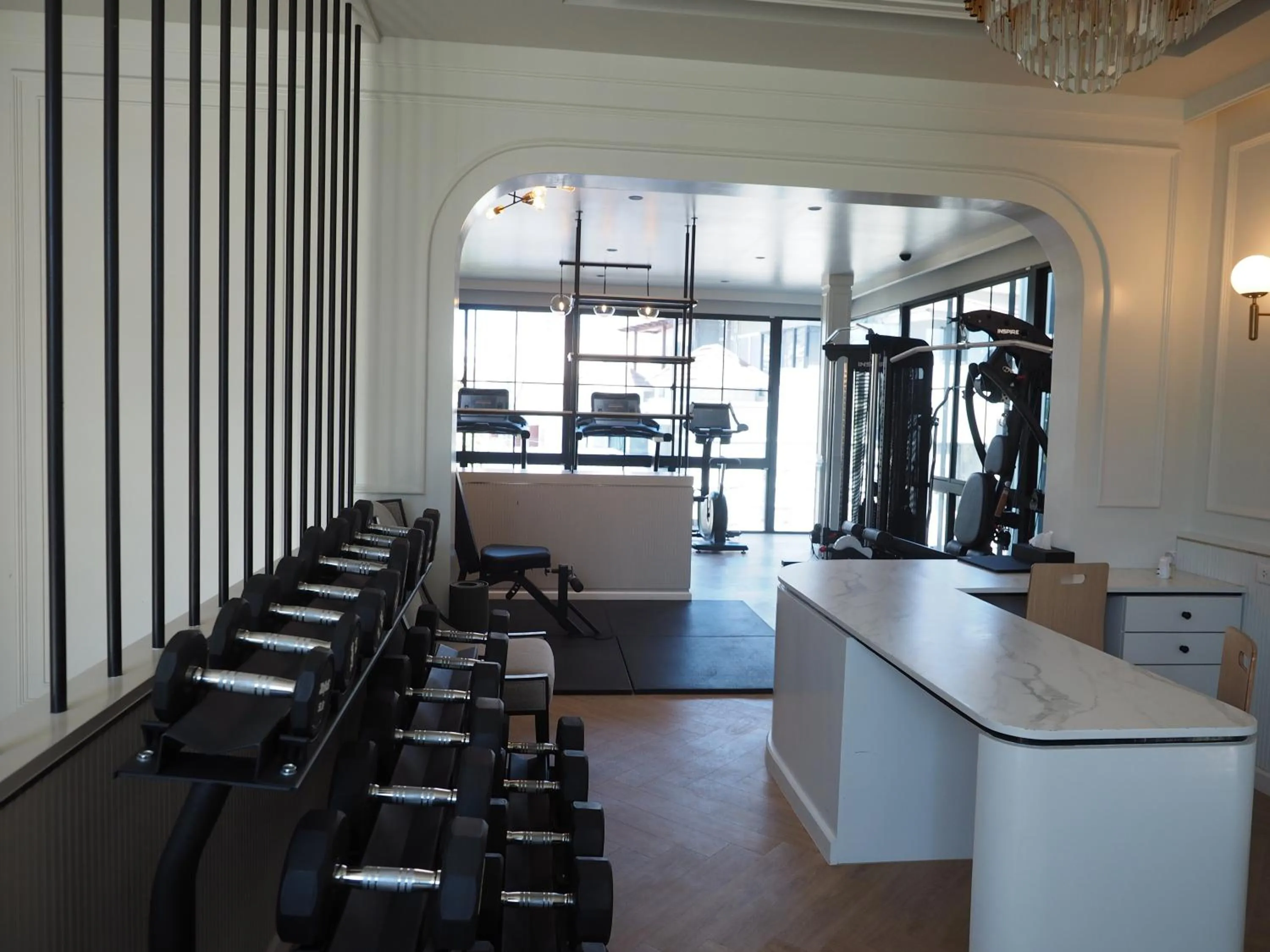 Fitness centre/facilities in Chateau Du Village Patong