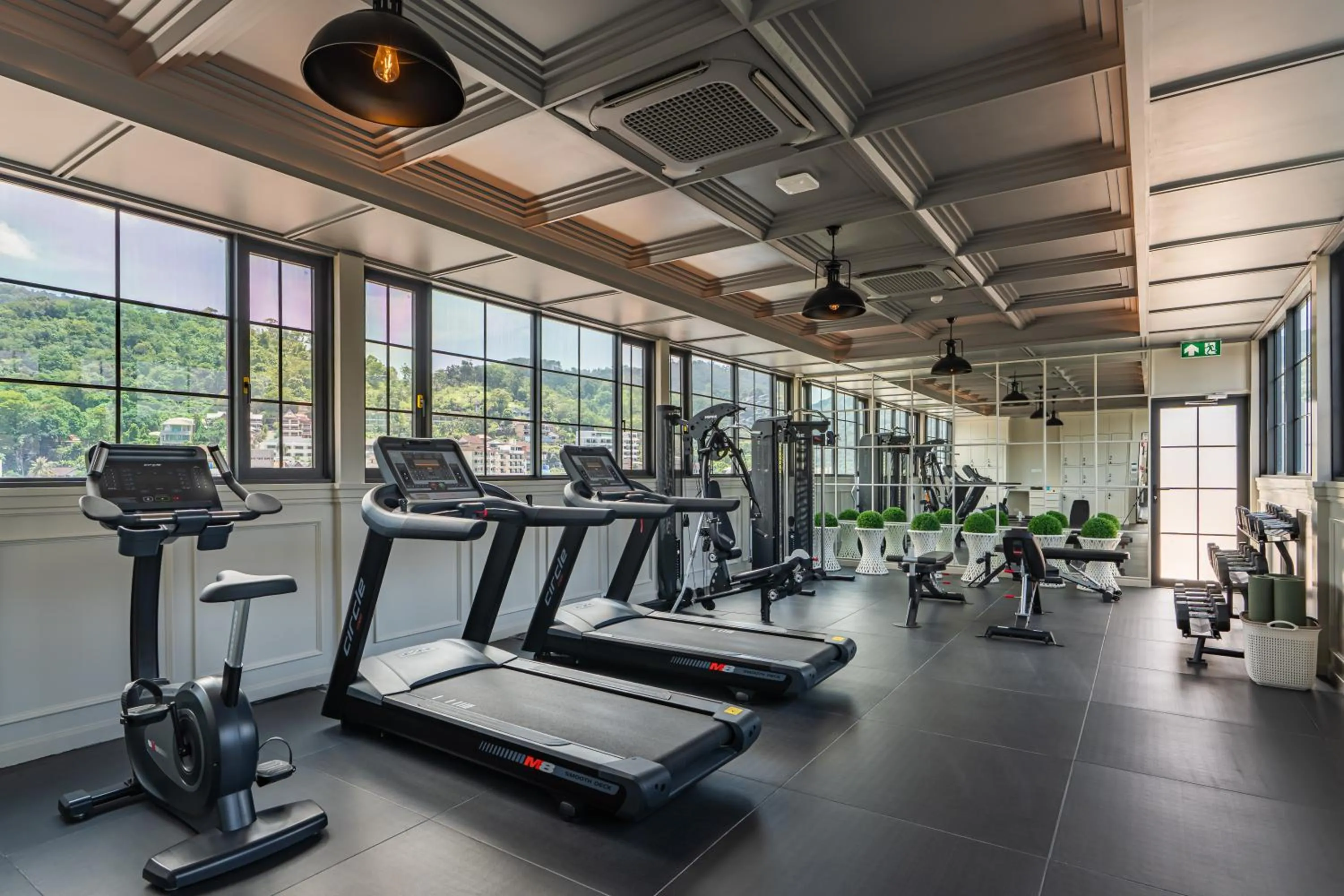 Fitness centre/facilities in Chateau Du Village Patong