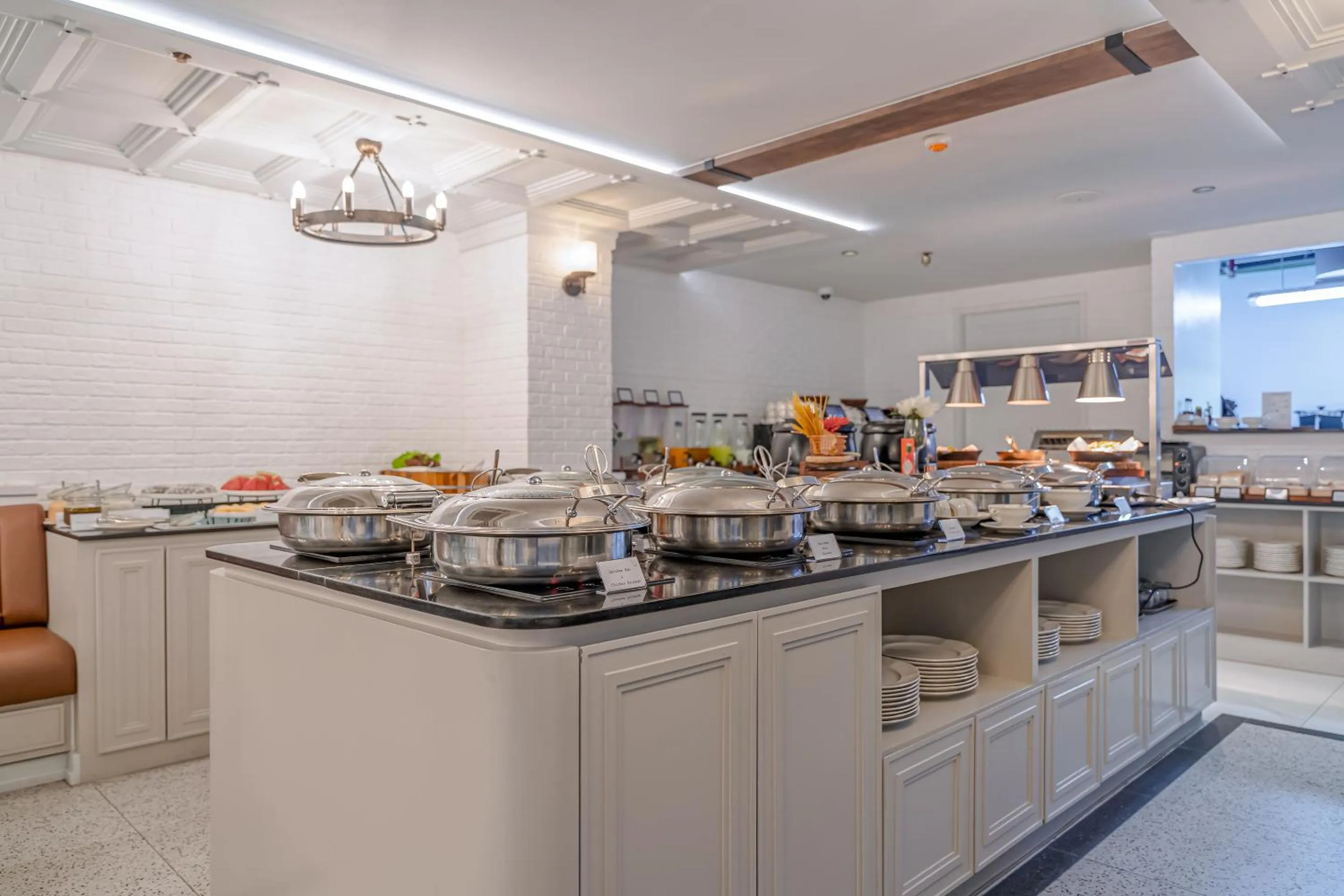 Buffet breakfast in Chateau Du Village Patong