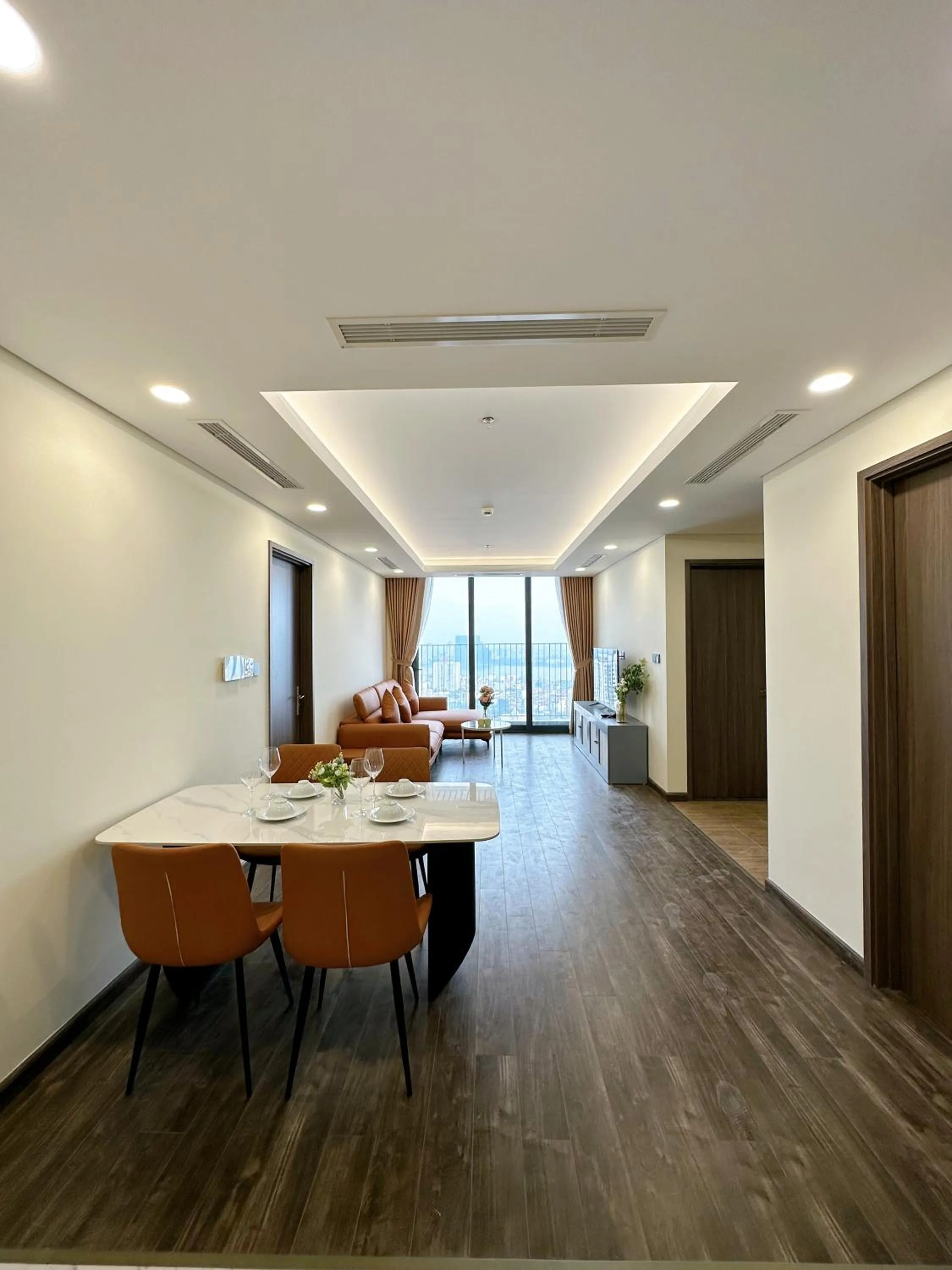 Living room in Apartments in Han Jardin Building next West Lake