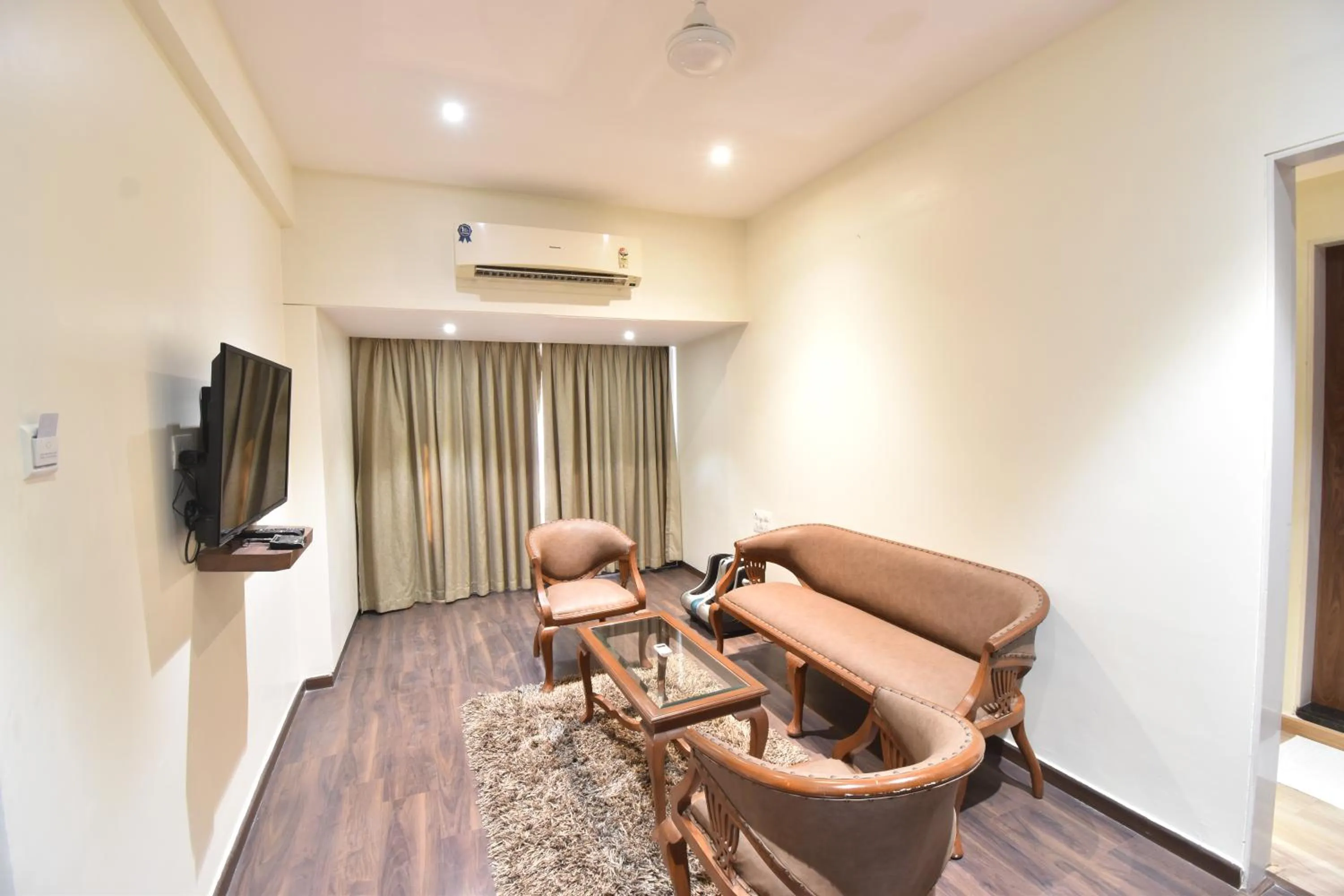 Seating area in The Aarya A Smart Business Hotel