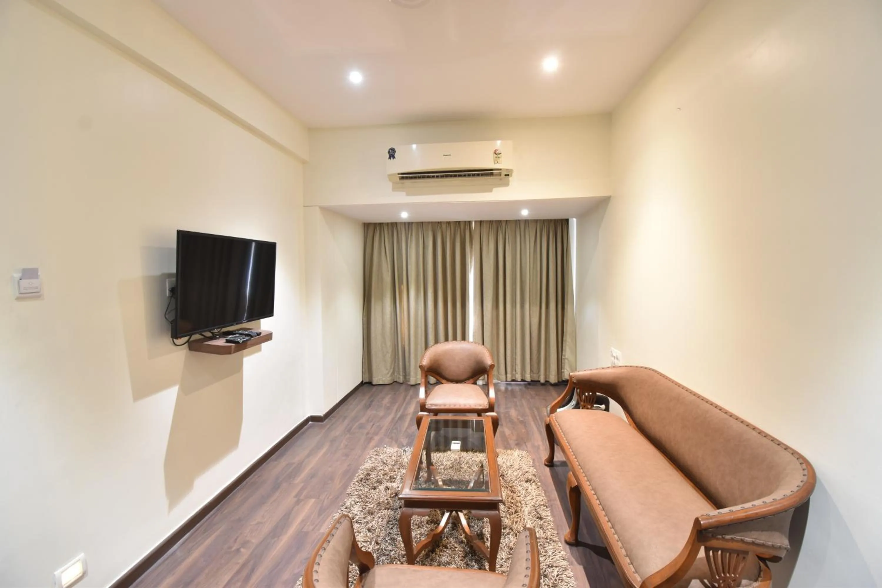 Seating area in The Aarya A Smart Business Hotel