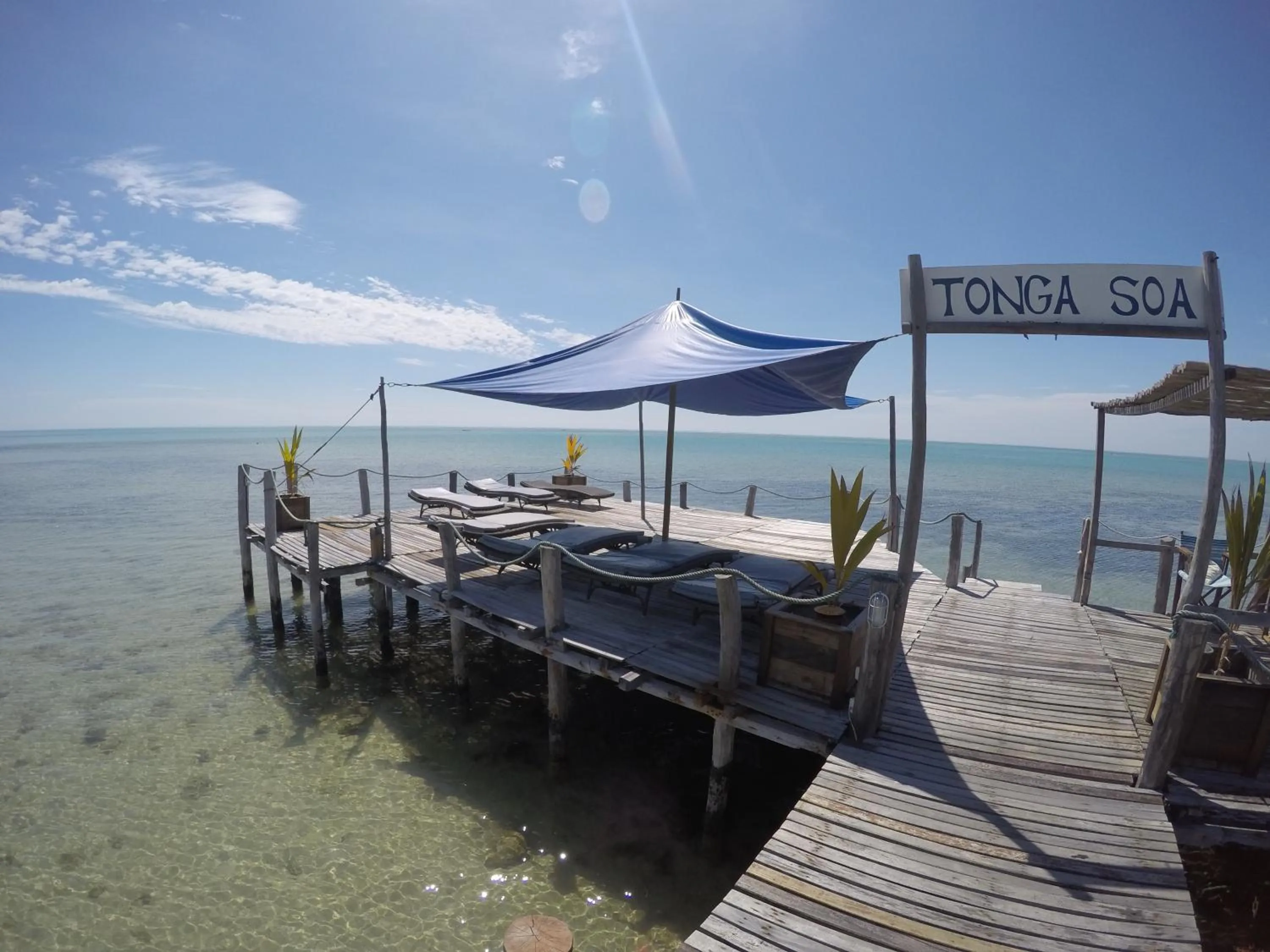 Sea view in Boraha Village Ecolodge