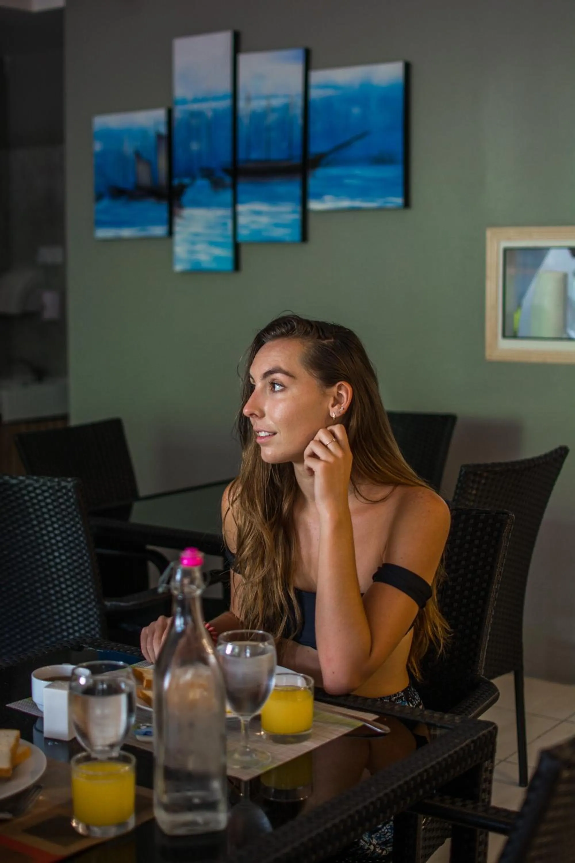 Continental breakfast in Beach Grand & Spa Premium