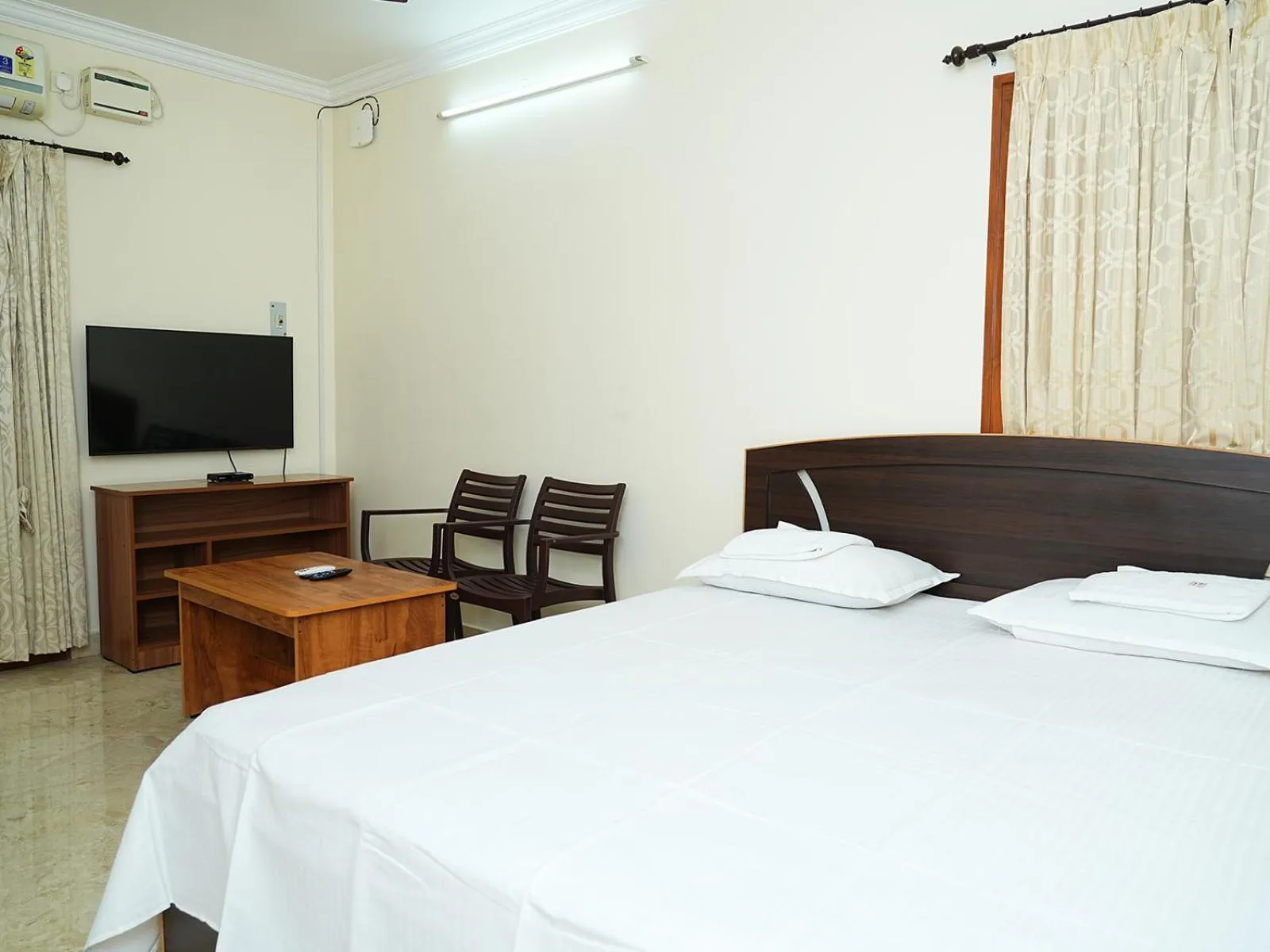 Bedroom, Bed in Virsaa Holiday Home