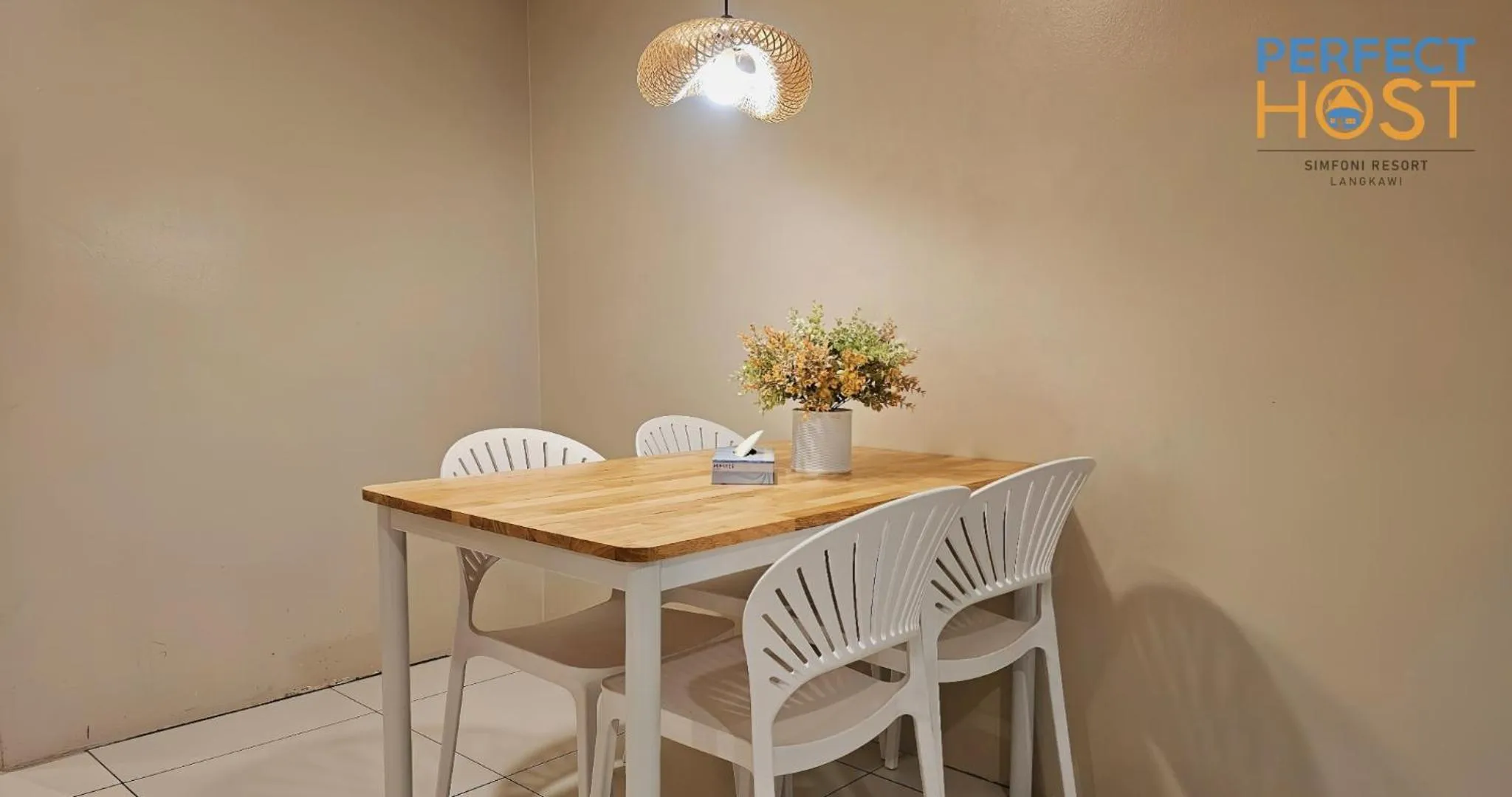 Dining area in Simfoni Resort Langkawi by Perfect Host