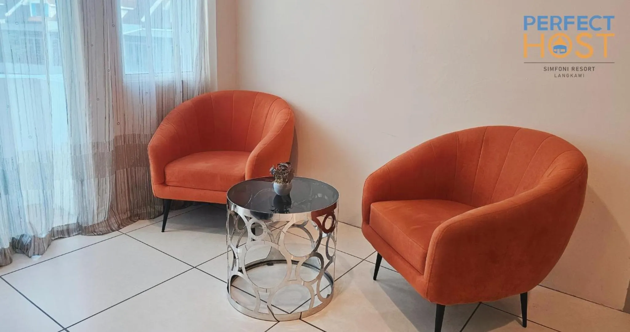 Living room in Simfoni Resort Langkawi by Perfect Host