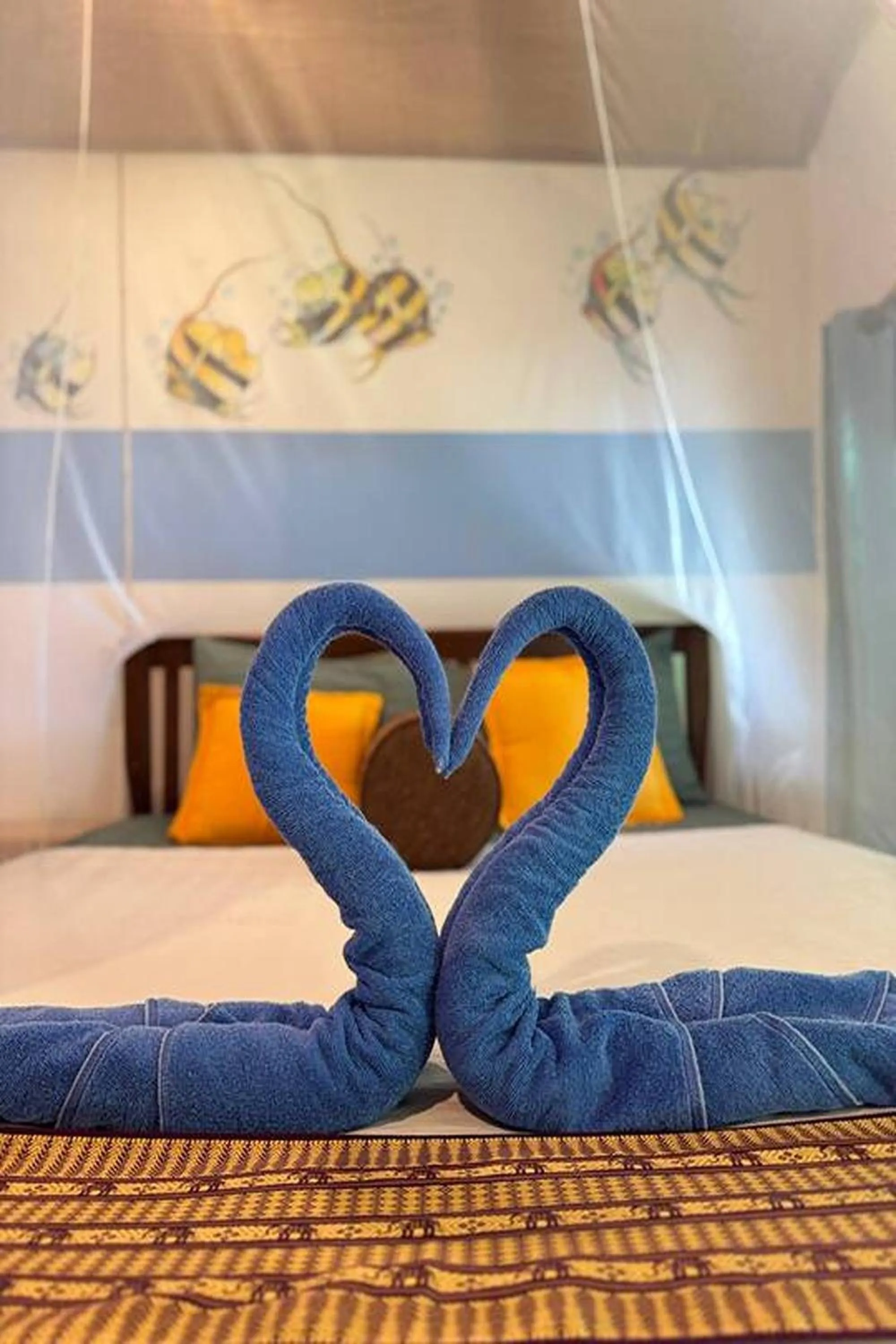 Bed in Klong Jark Bungalows