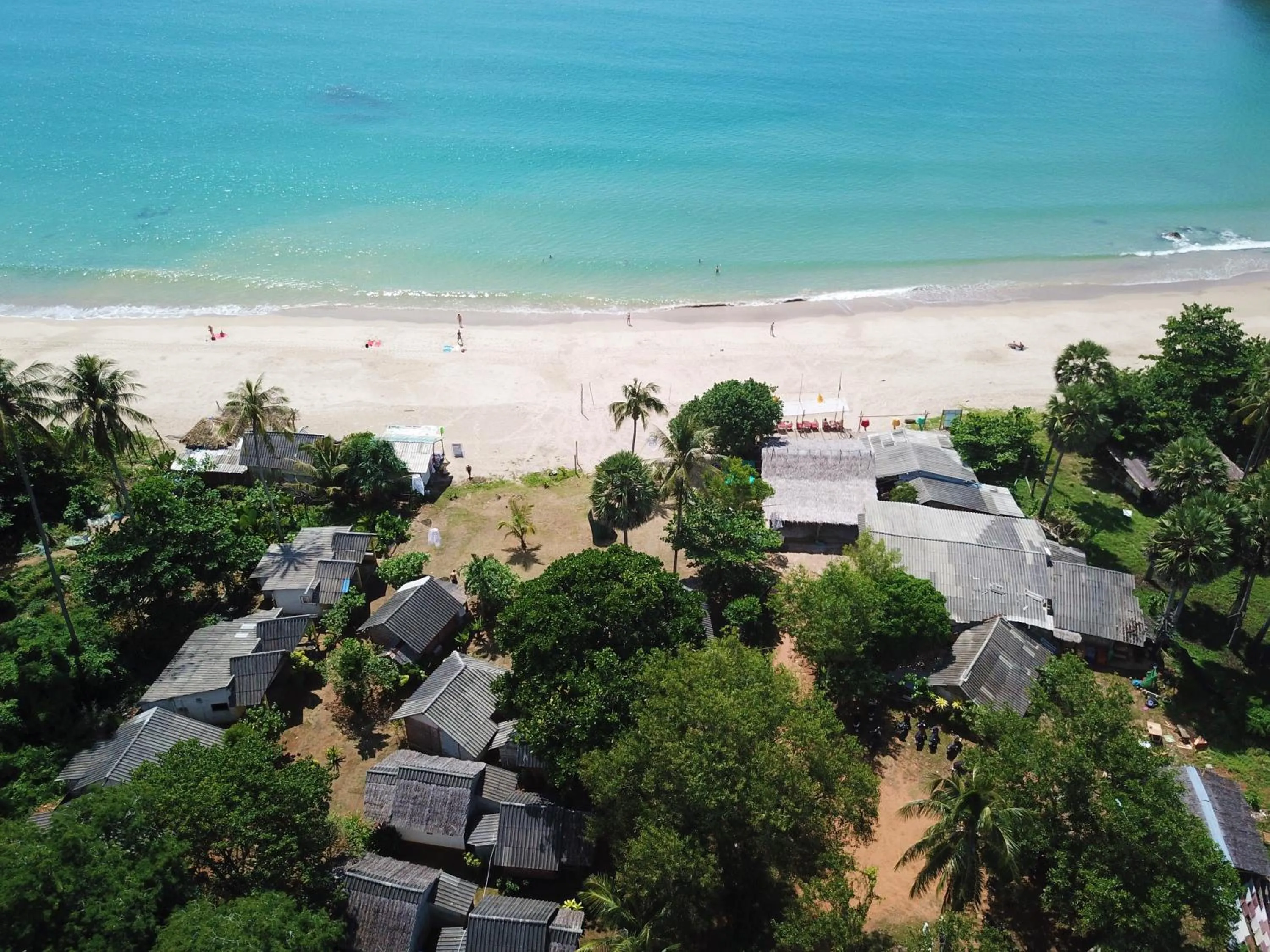 Bird's eye view in Klong Jark Bungalows