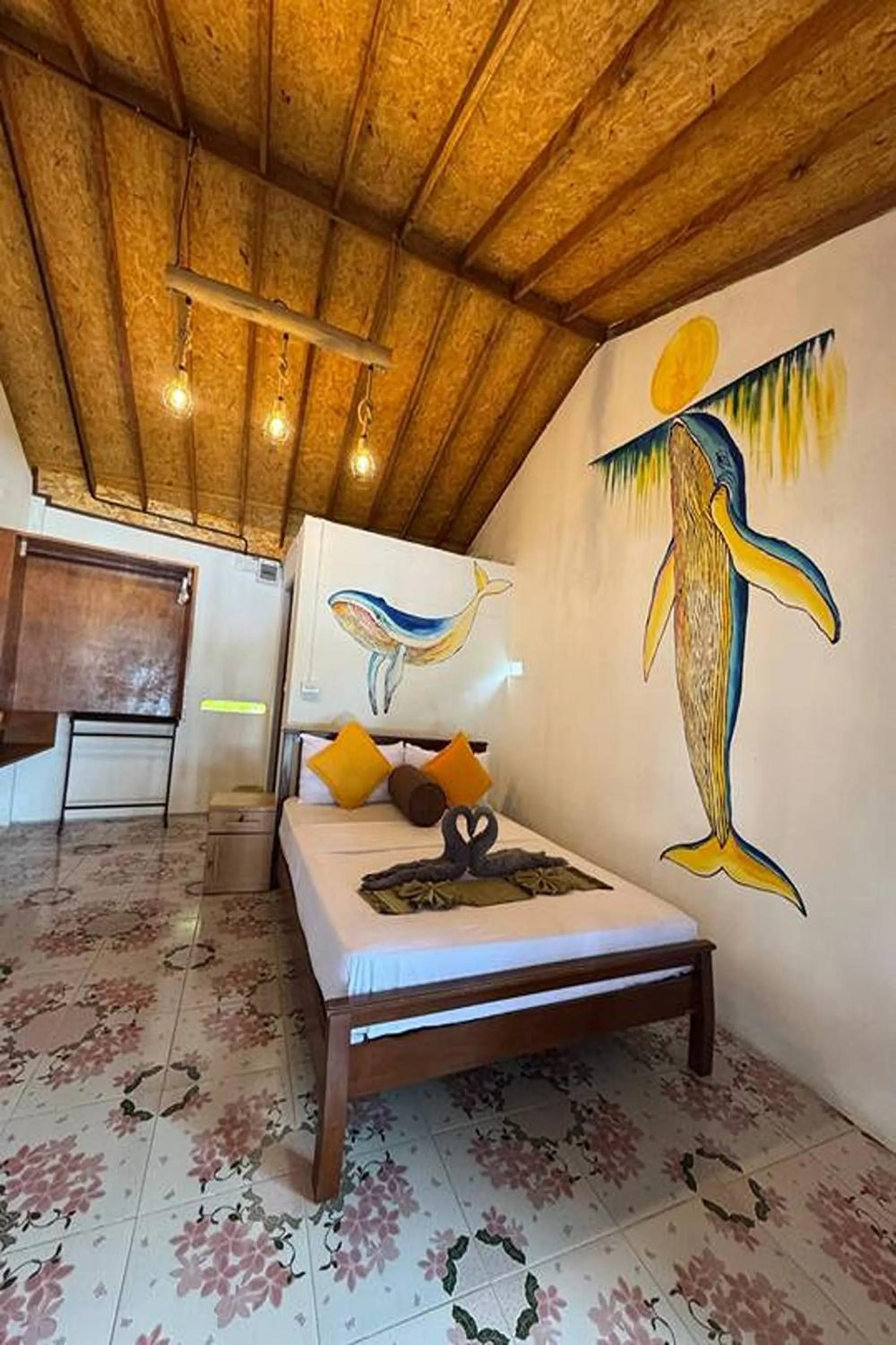 Bed in Klong Jark Bungalows