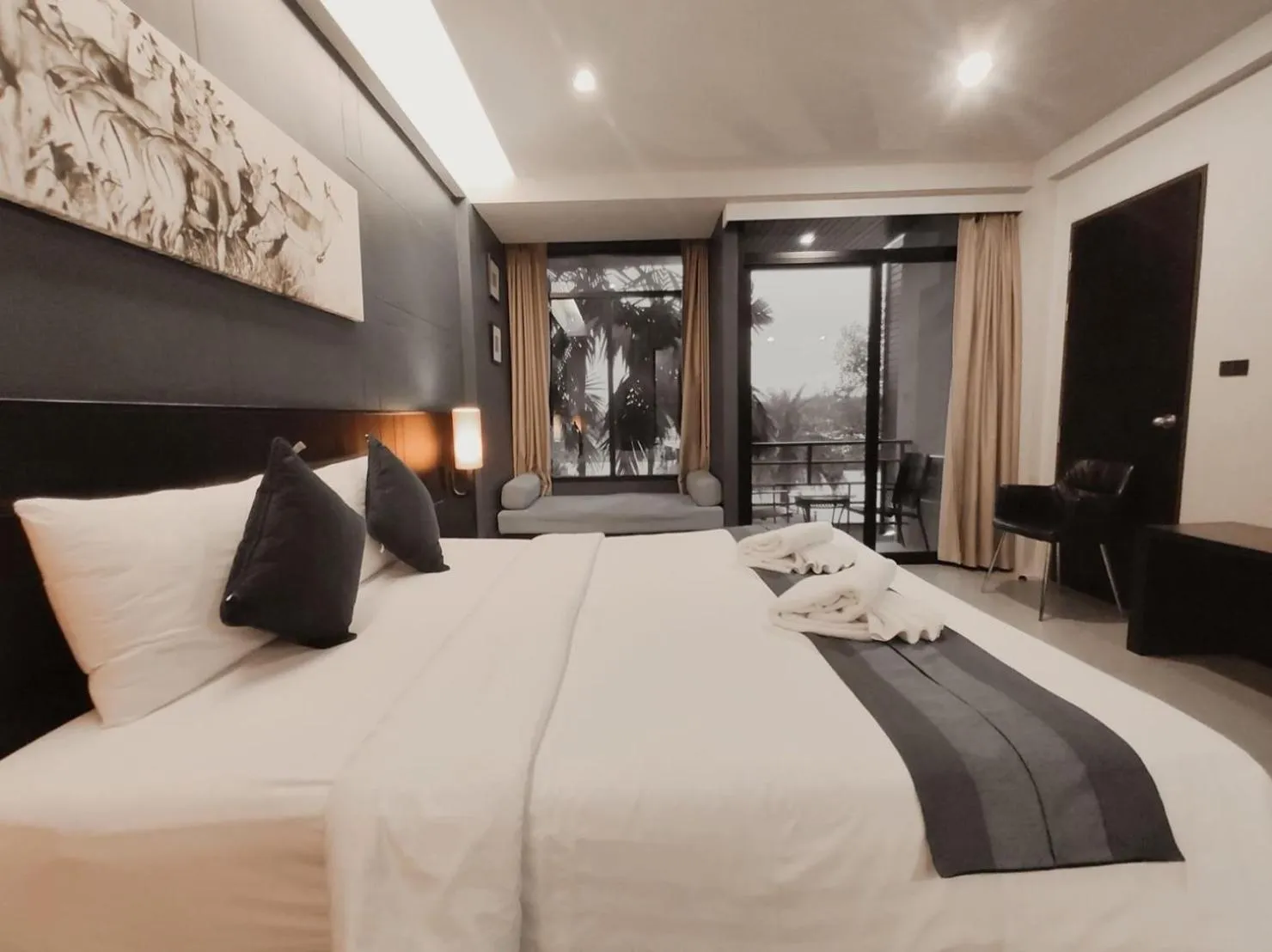 Bed in The Tama Hotel- SHA Plus