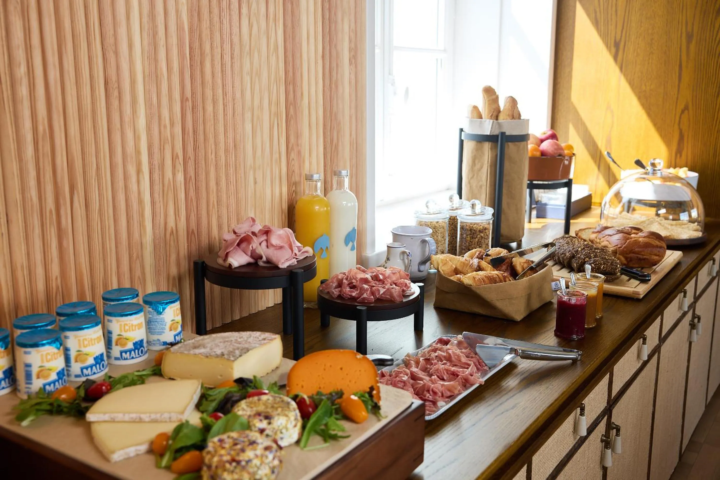 Breakfast in La Mission Hôtel & SPA - l'île d'Yeu