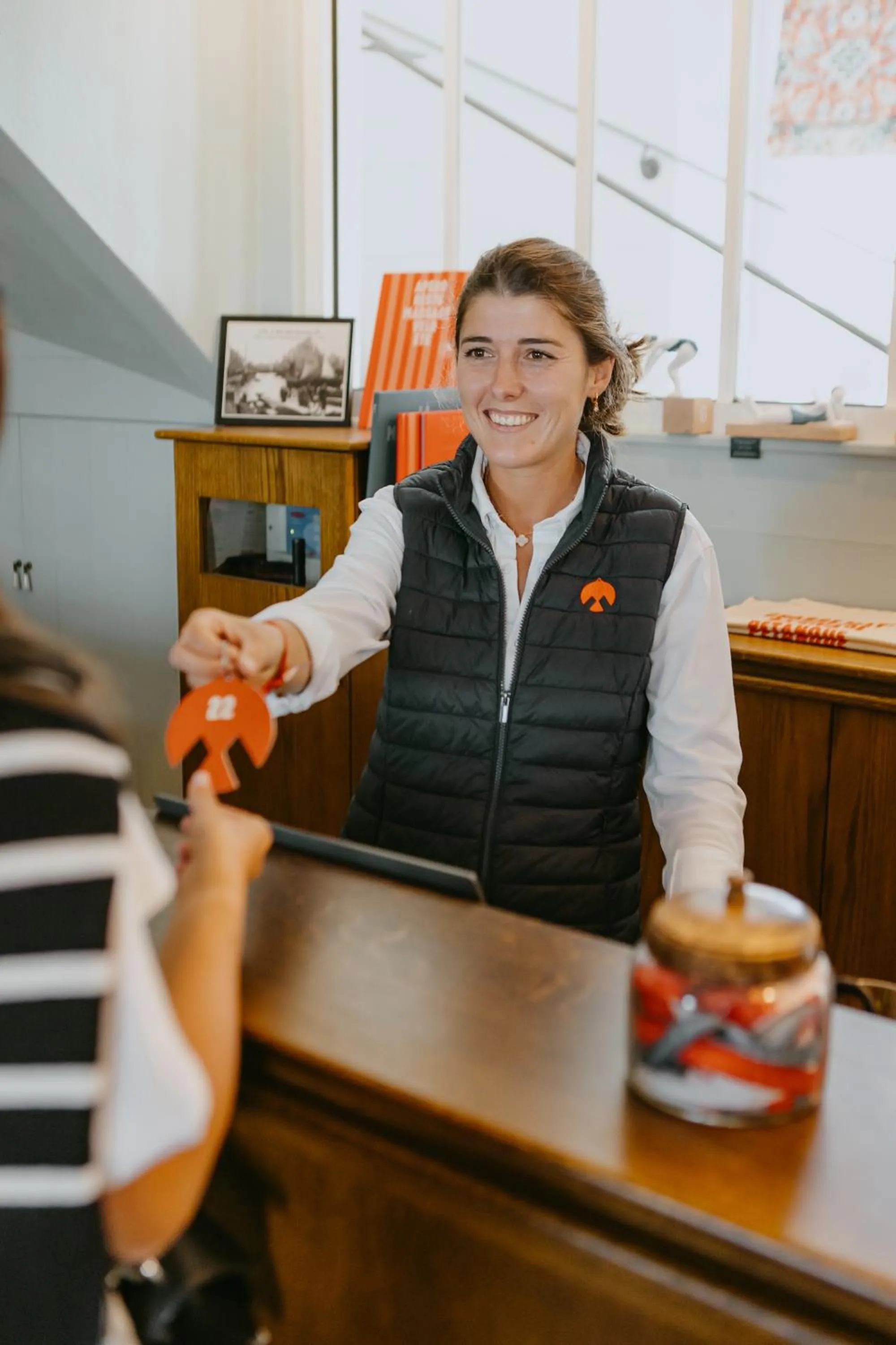Lobby or reception in La Mission Hôtel & SPA - l'île d'Yeu
