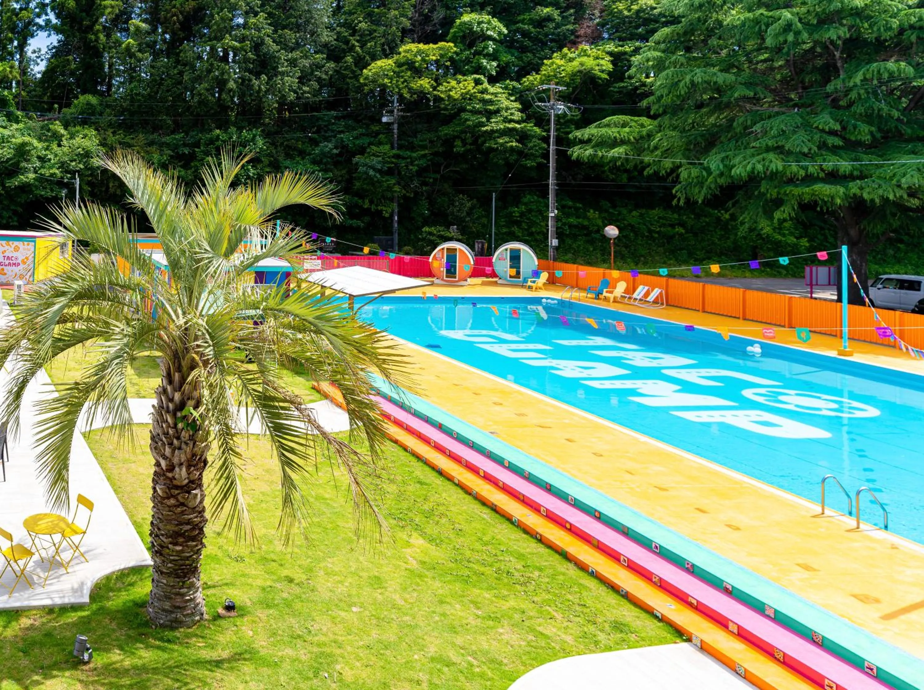 Pool view in TACO GLAMP