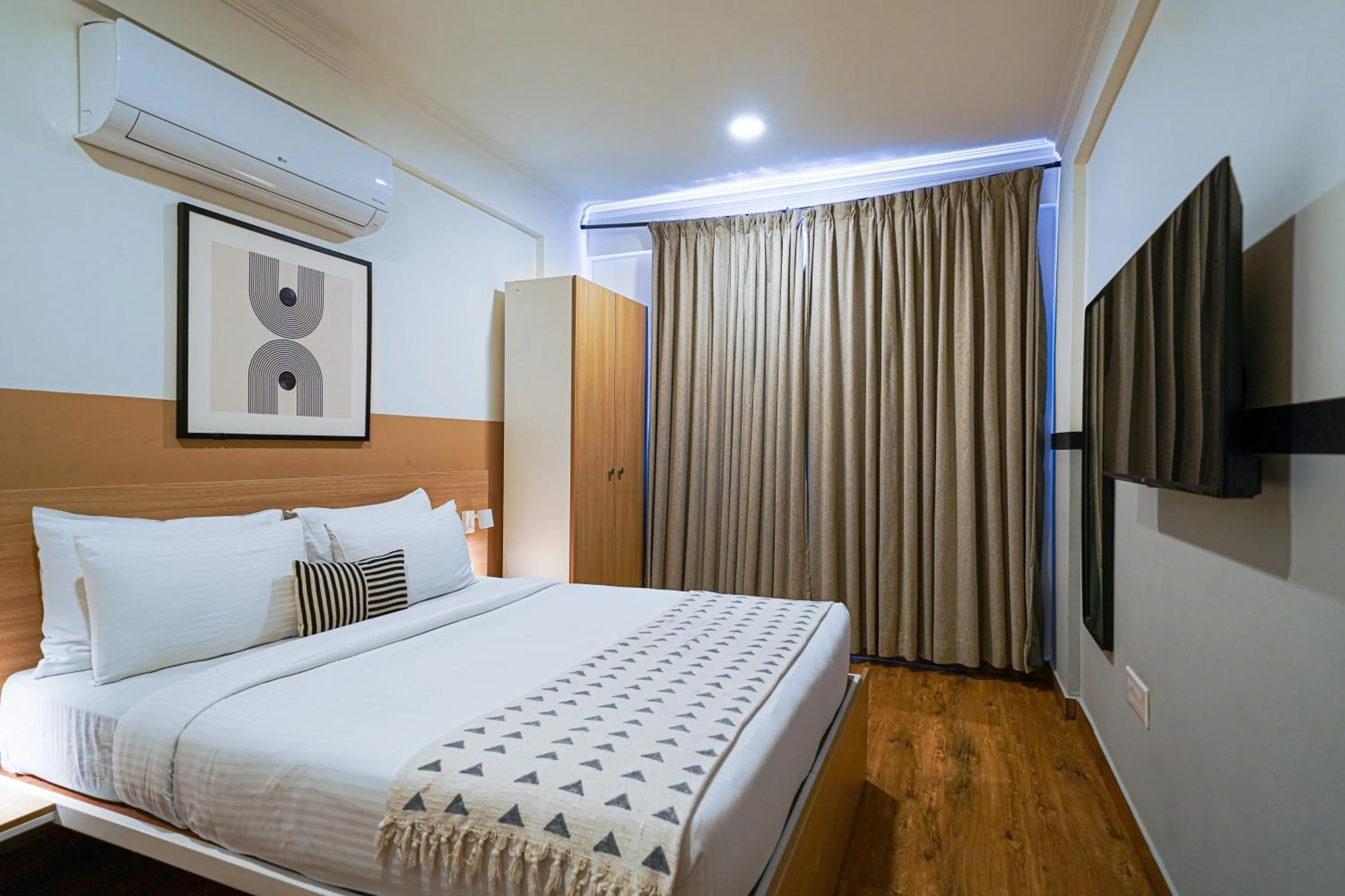 Bed in Olive Zip Koramangala 4th Block by Embassy Group