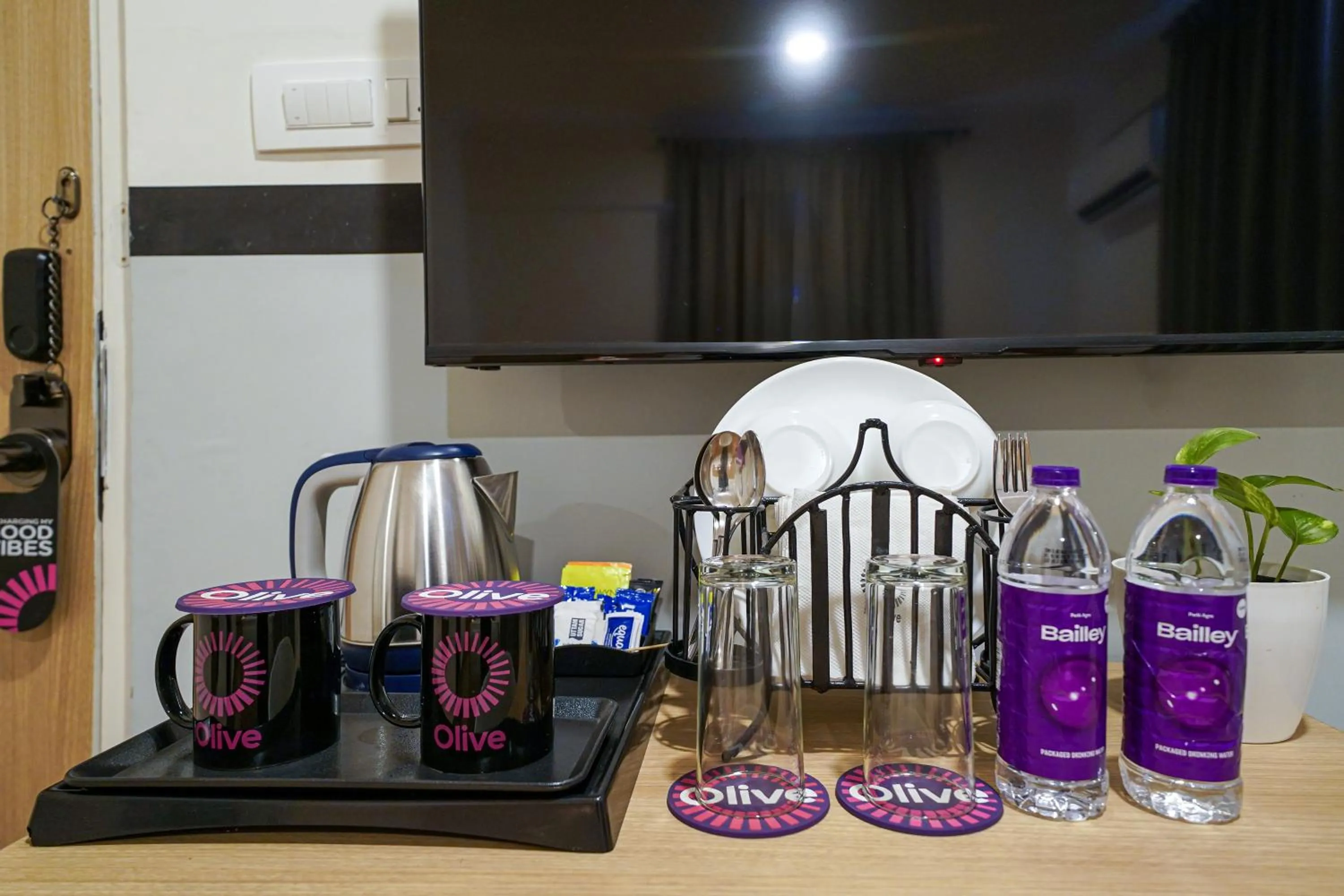 Coffee/tea facilities in Olive Zip Koramangala 4th Block by Embassy Group