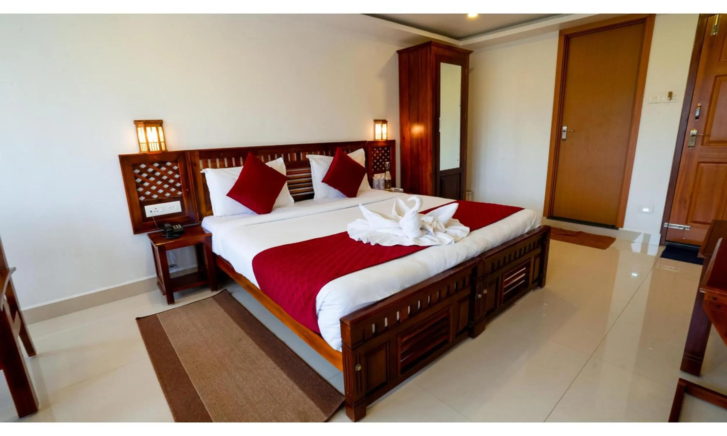 Bed in Carmel Top Munnar