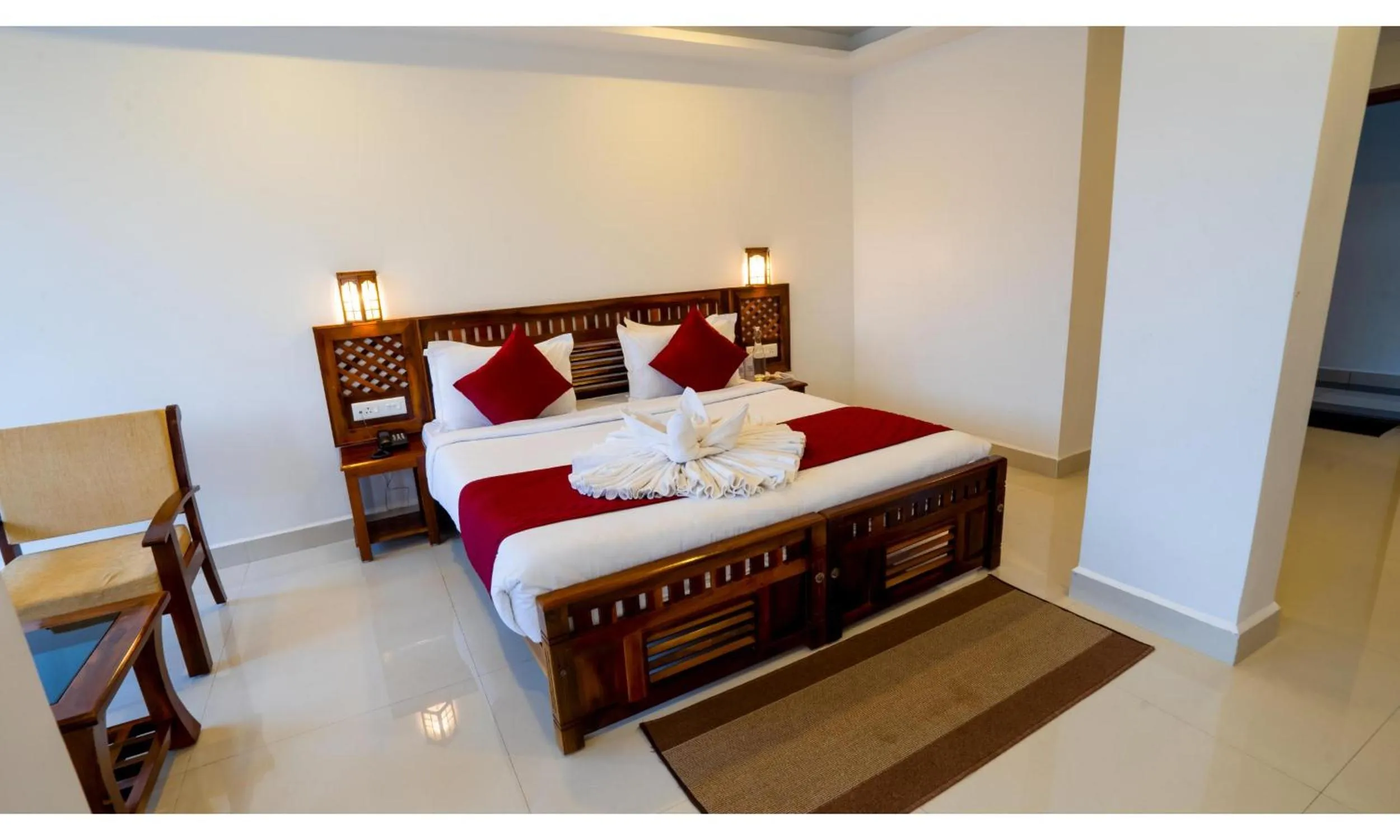 Bed in Carmel Top Munnar