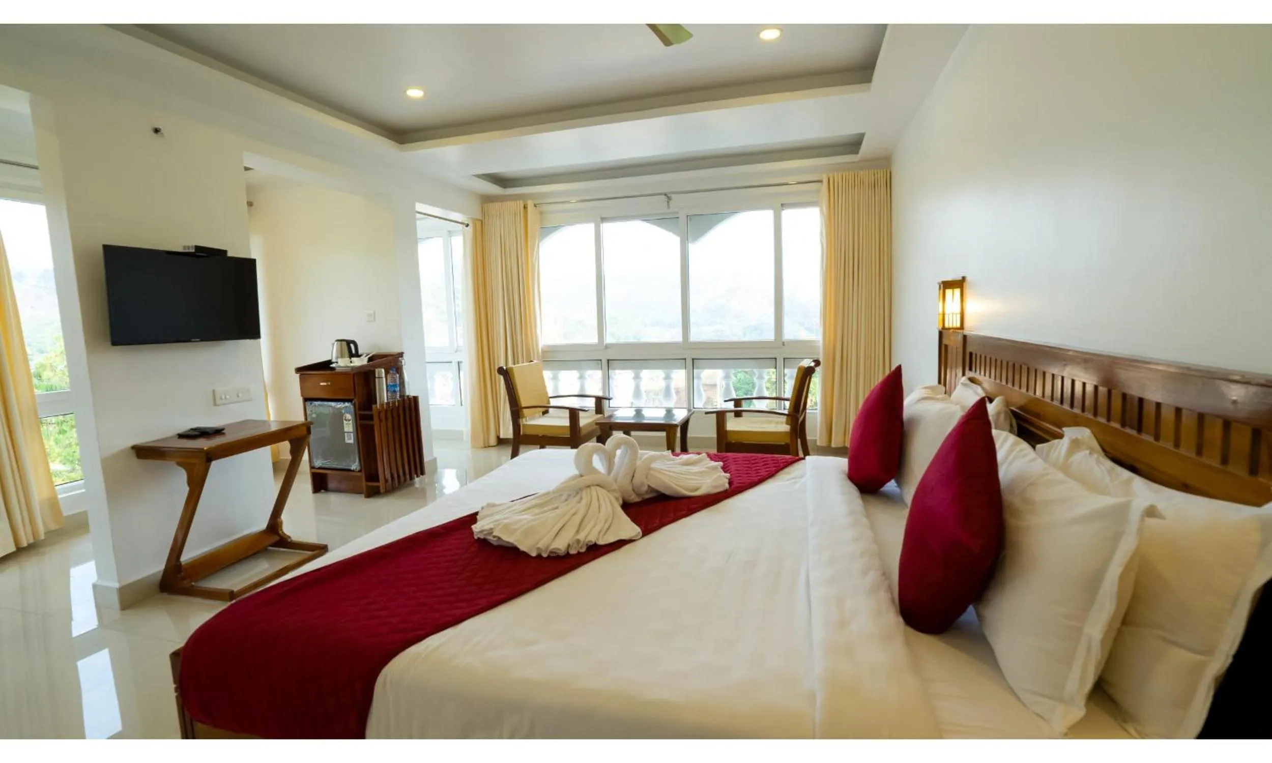 Bed in Carmel Top Munnar