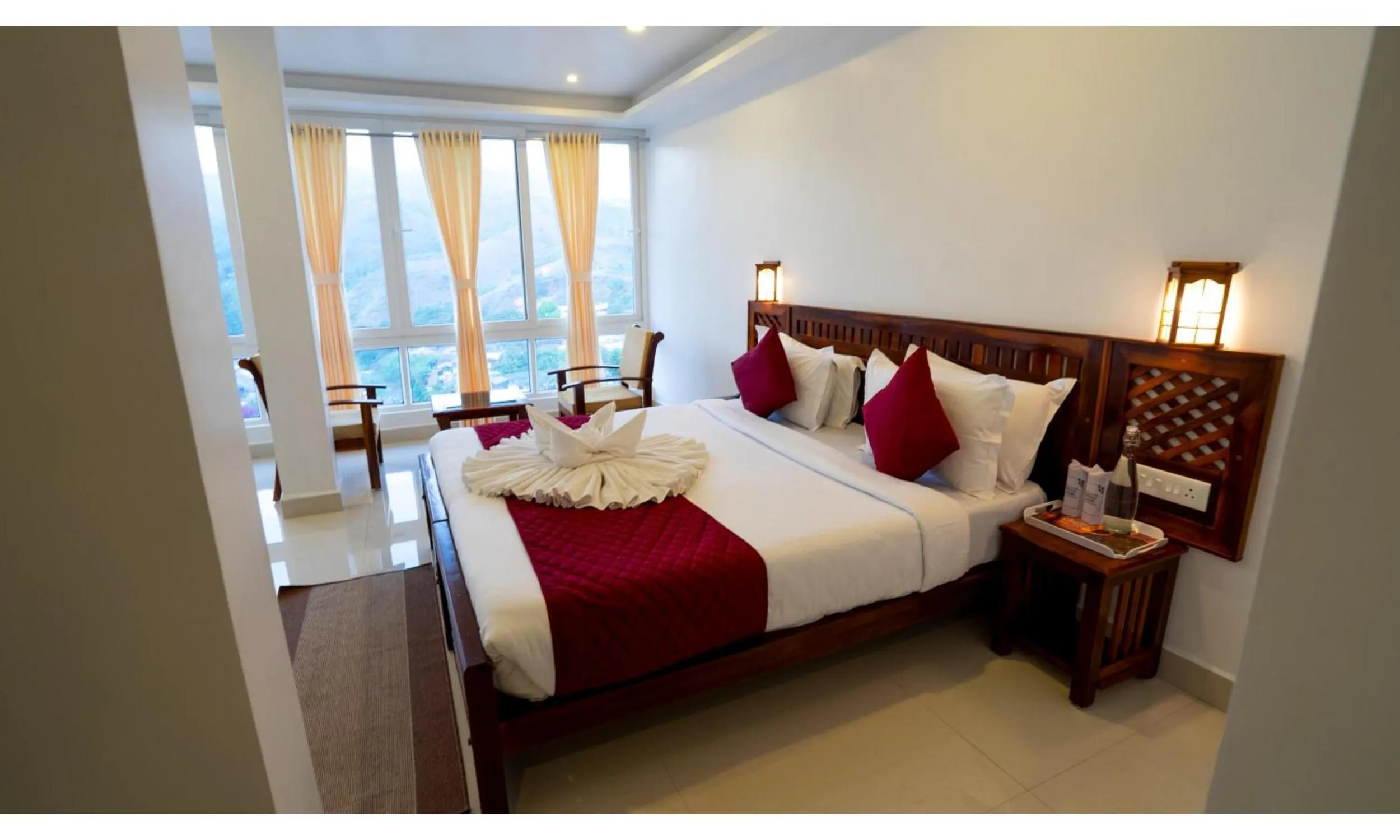 Bed in Carmel Top Munnar