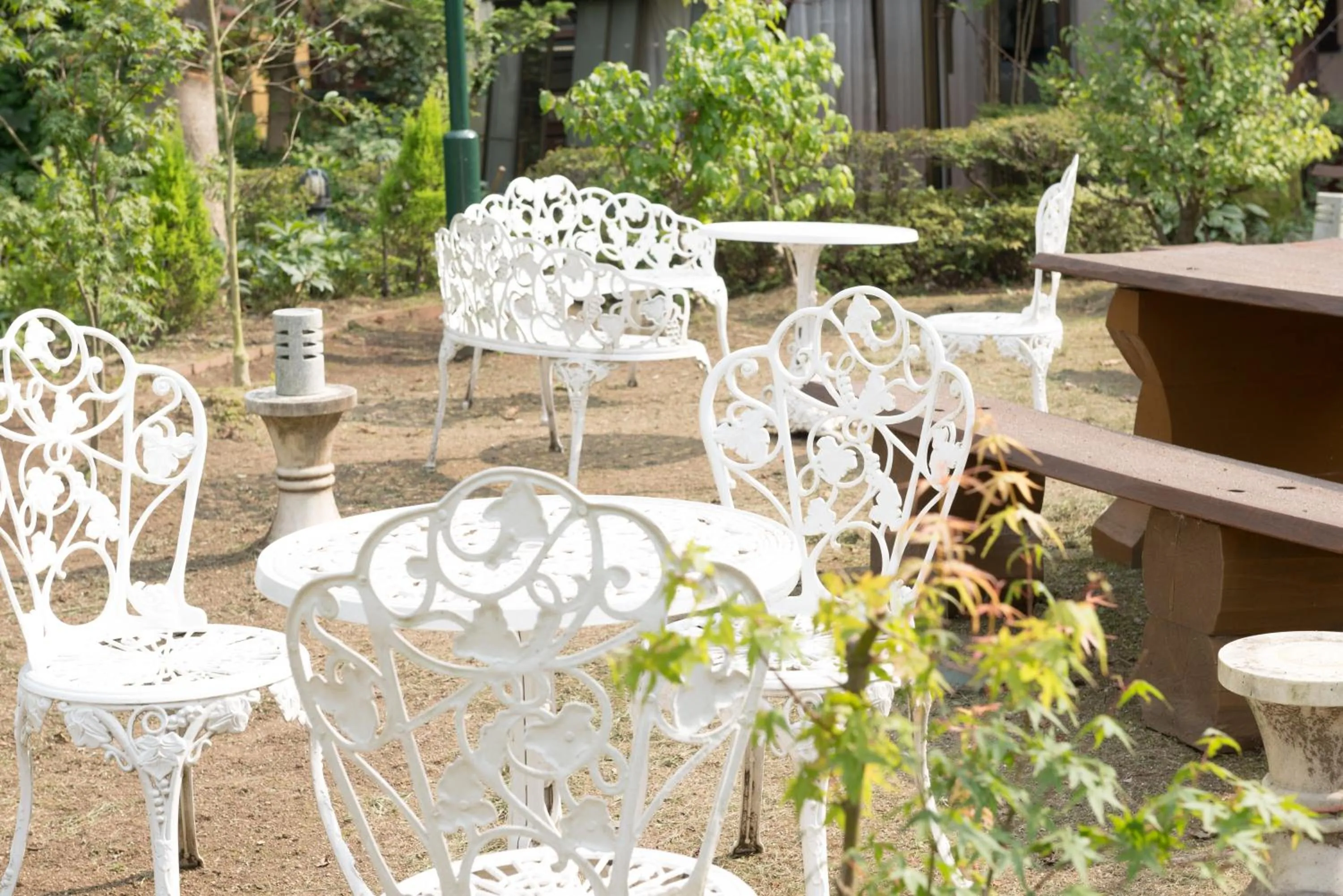 Balcony/Terrace in Pension Yufuin