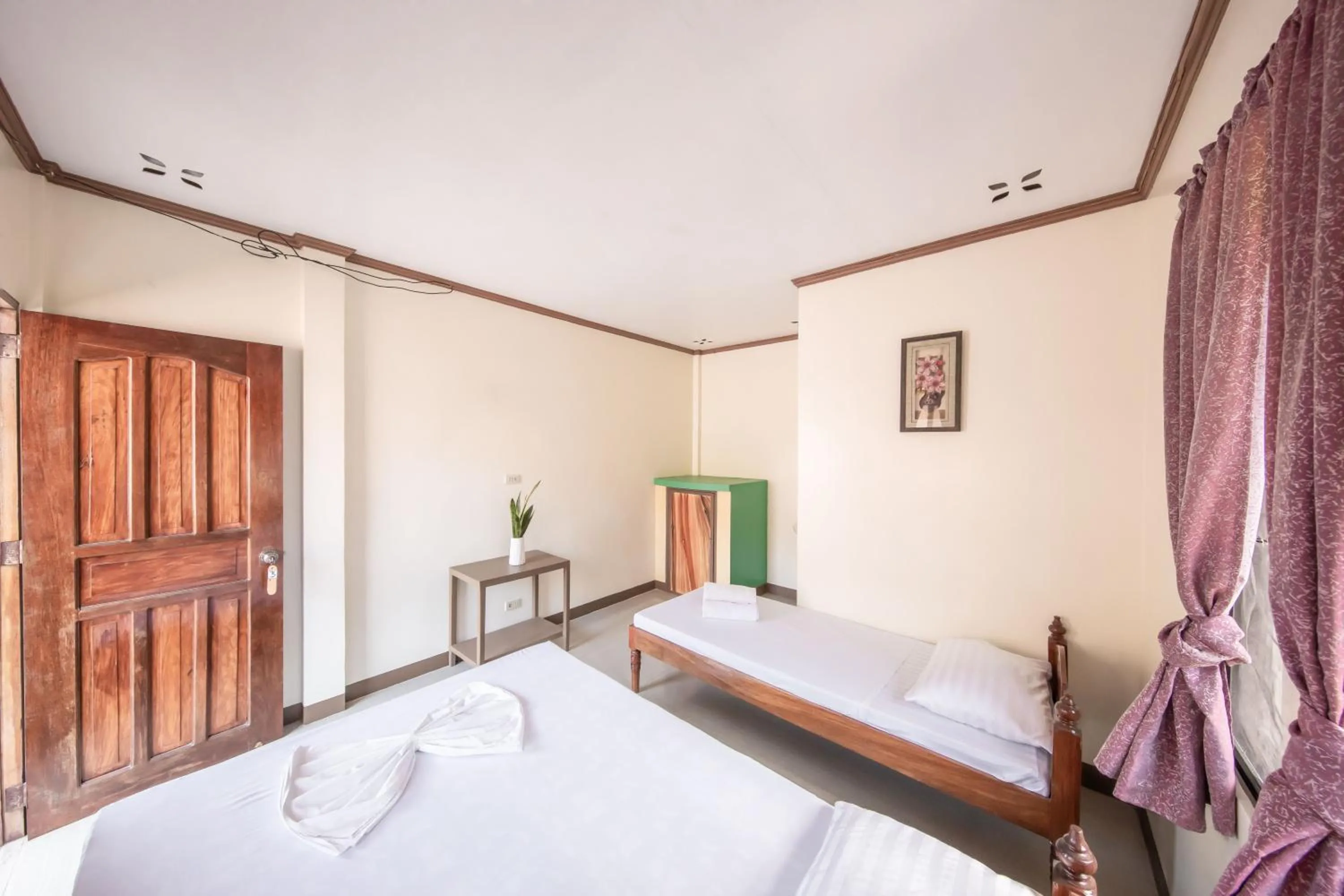 Bed in Zaniya's Pension