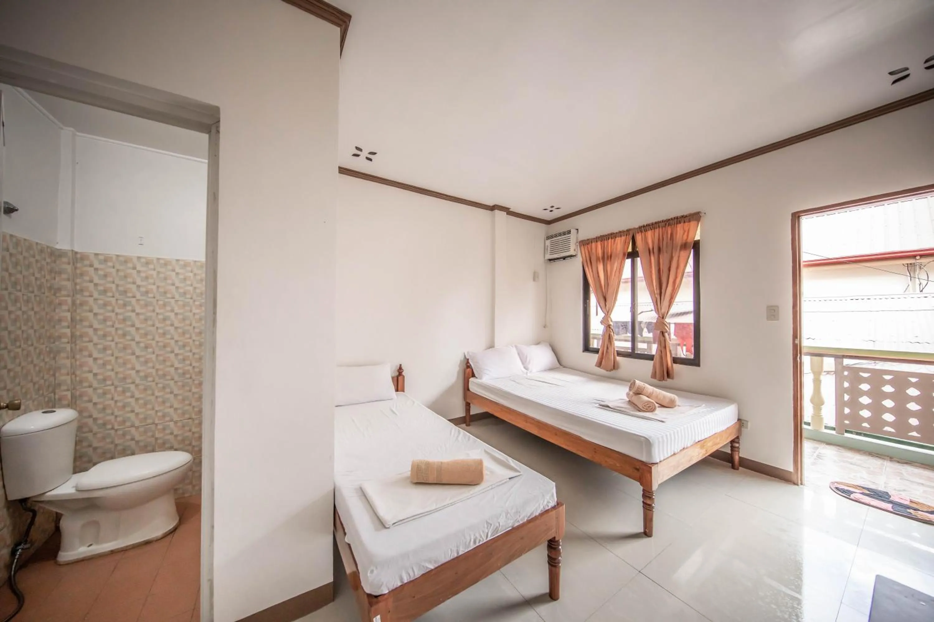 Bed in Zaniya's Pension