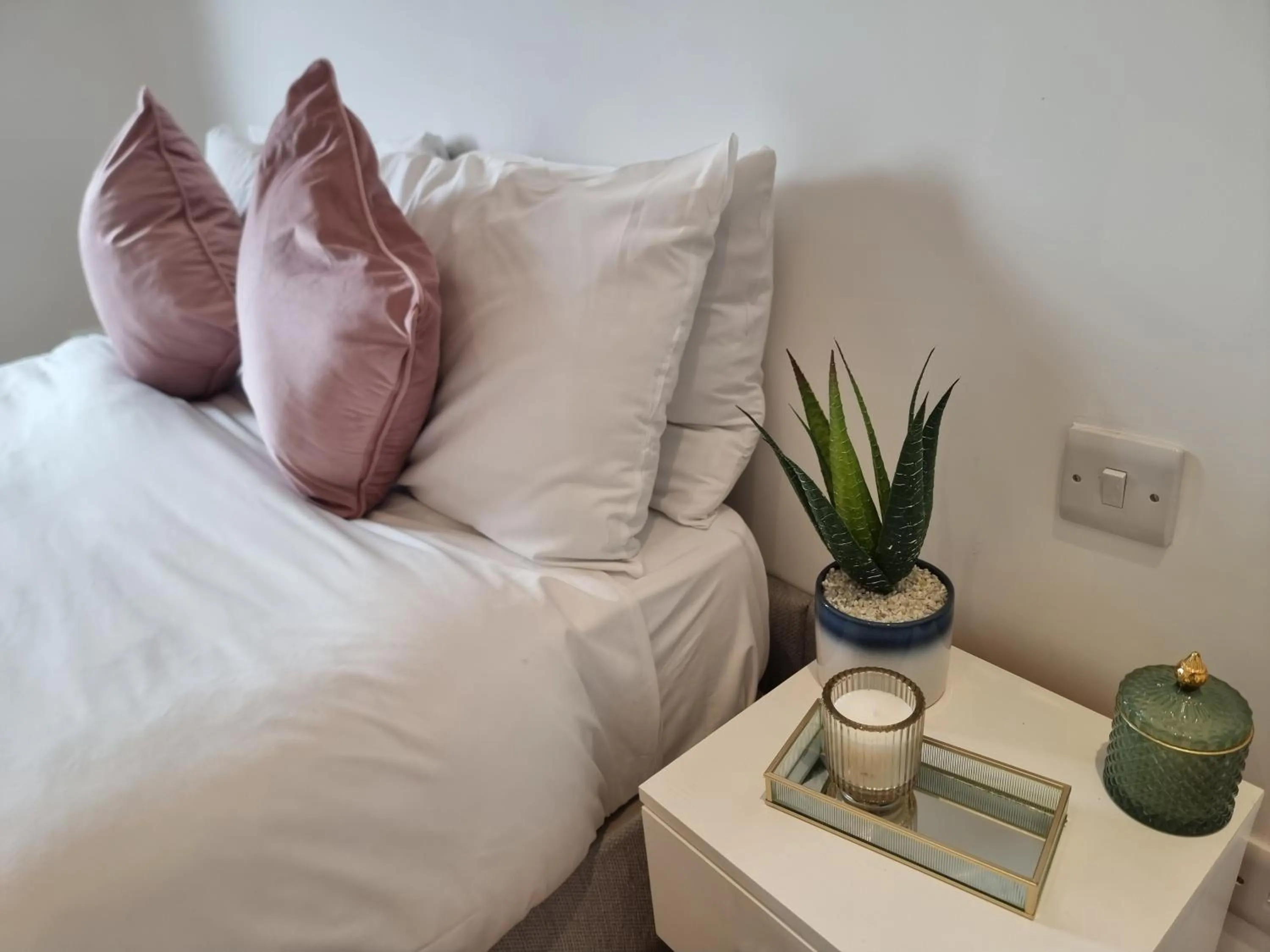 Bed in Shard View Apartments