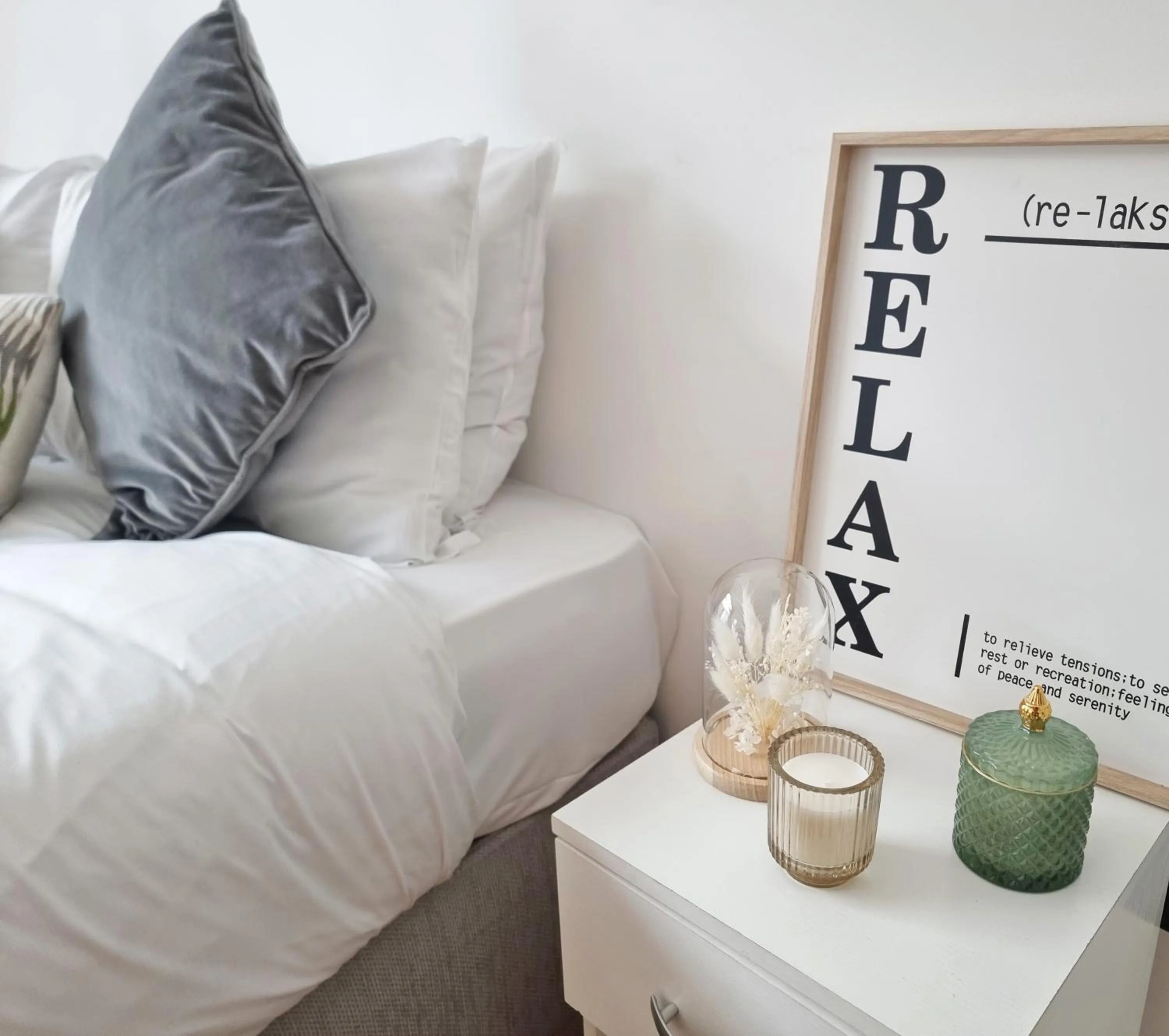 Bed in Shard View Apartments