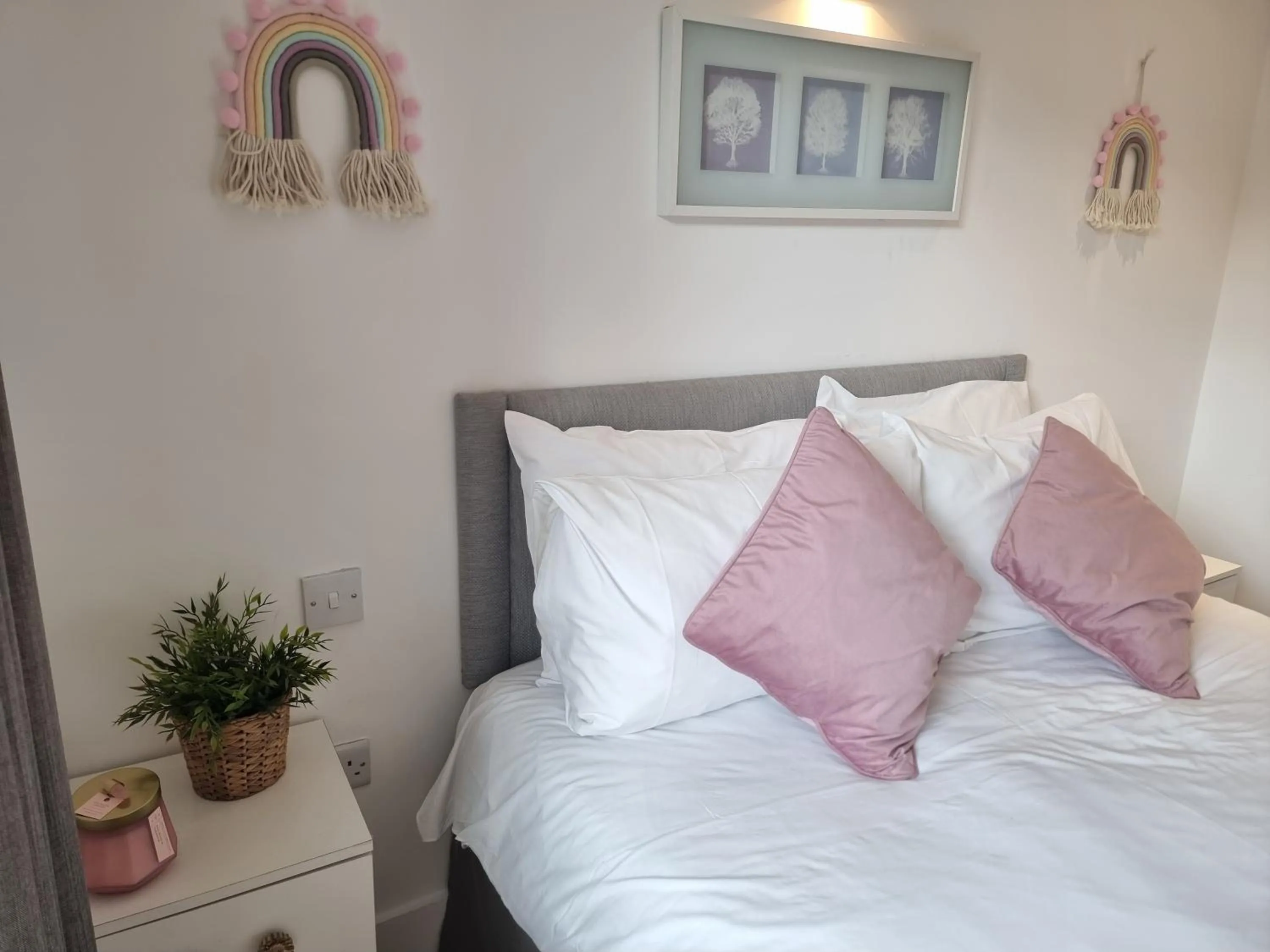 Bed in Shard View Apartments