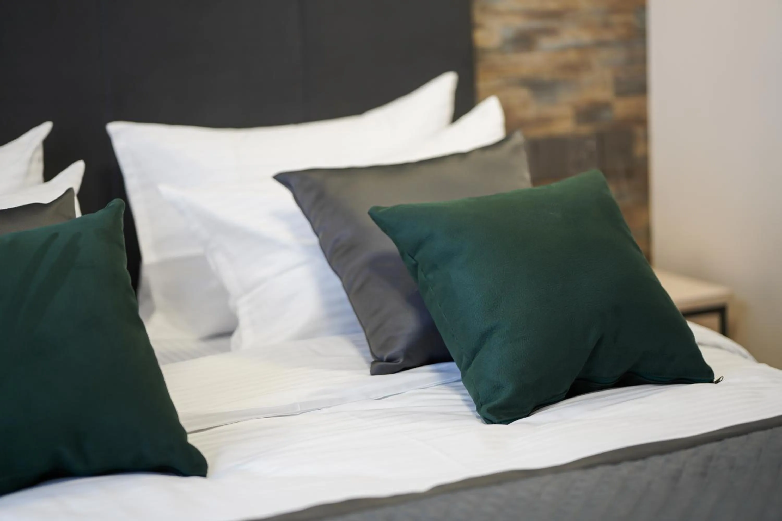 Bed in Dynasty Hotel & SPA